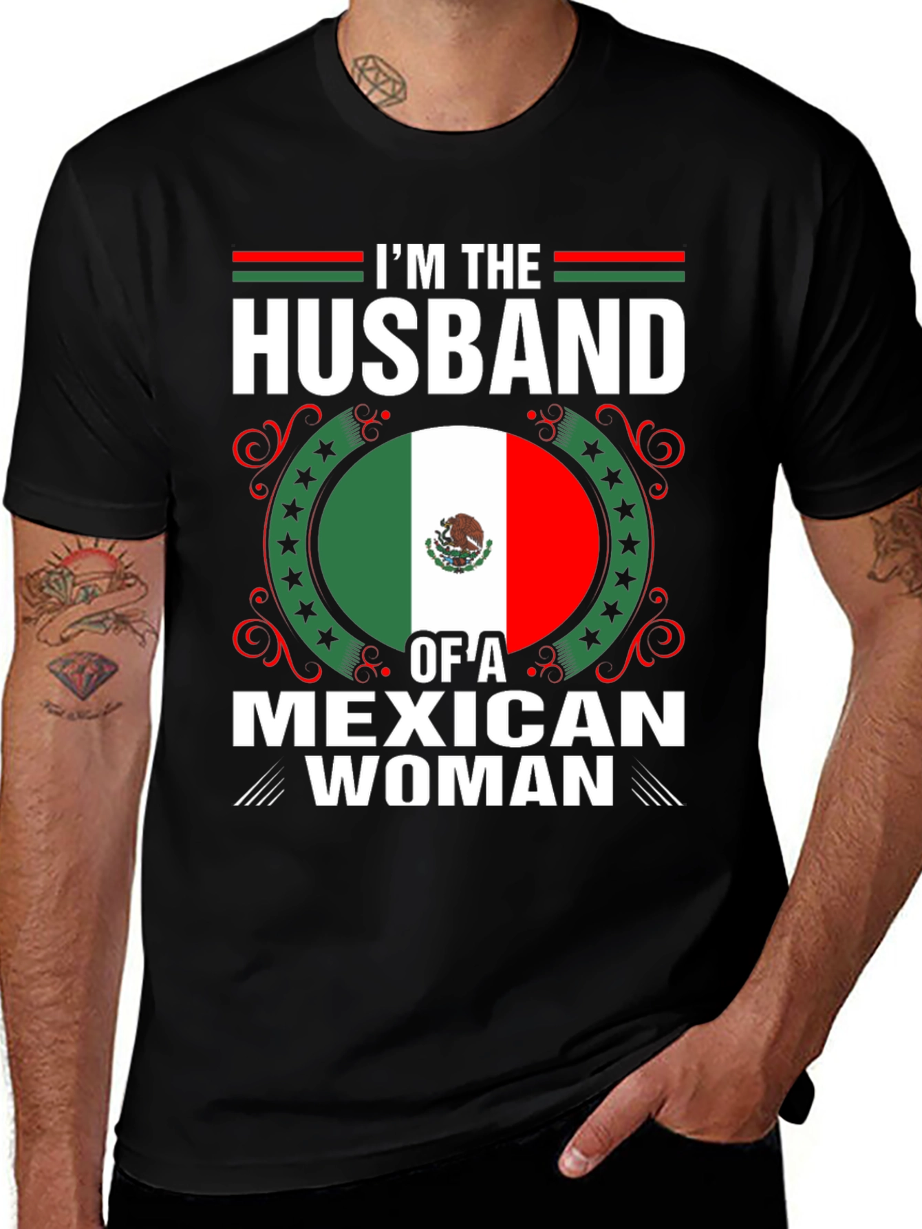 I'm the Husband of a Mexican Woman T-Shirt