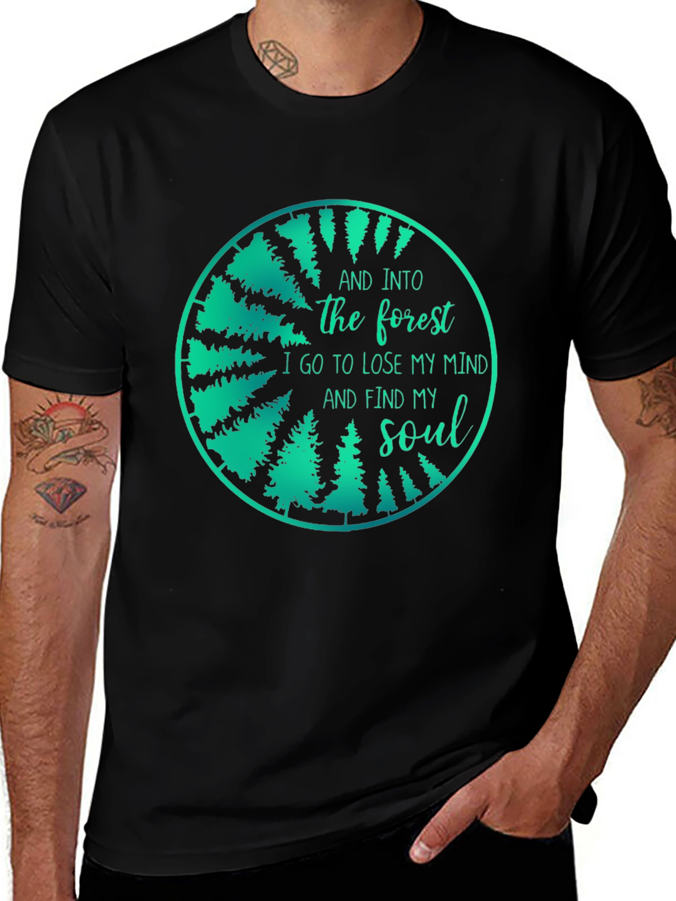 Variant 26 of Into The Forest Graphic Tee