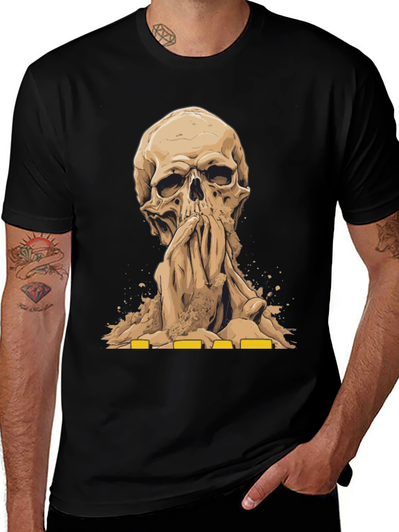 Variant 2 of Skull Graphic T-Shirt - Unique Design