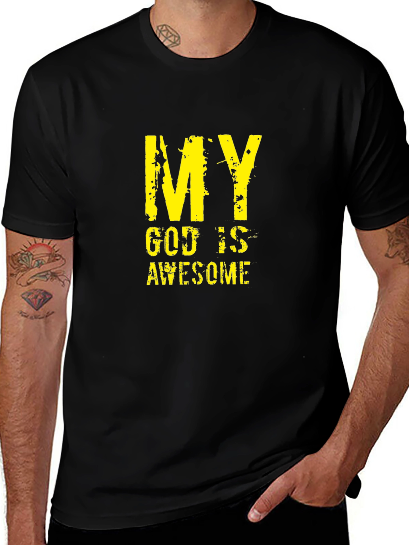 Variant 12 of My God Is Awesome Graphic Tee