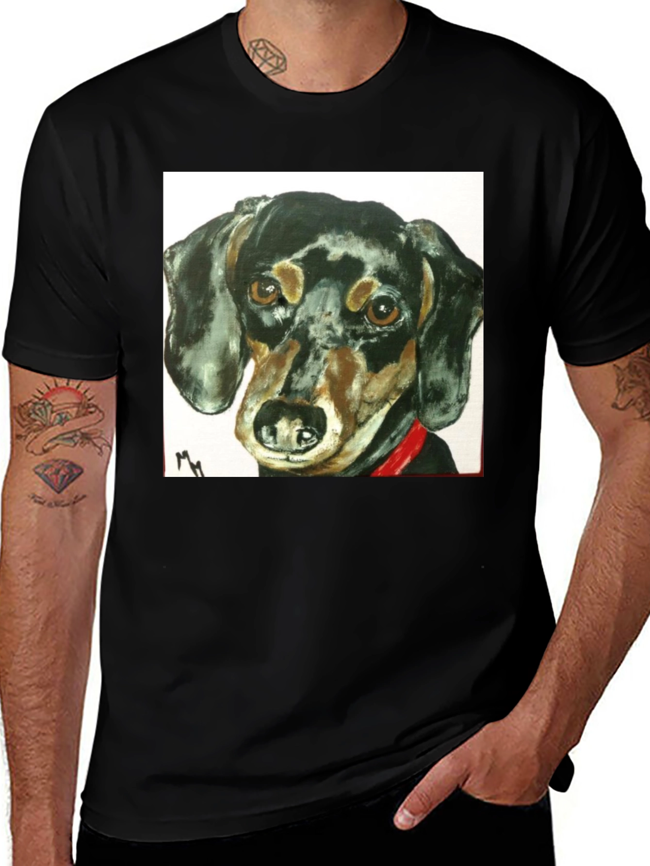 Variant 10 of Dachshund Dog Breed T-Shirt