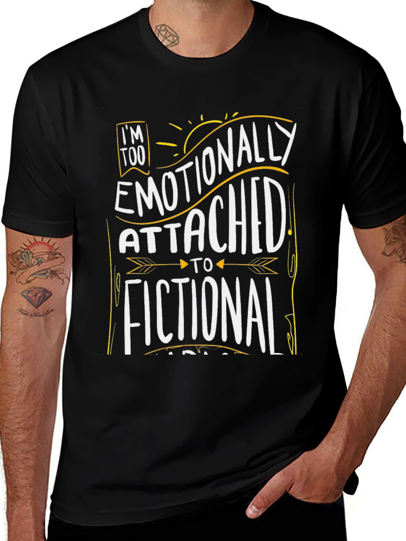 Variant 25 of Emotionally Attached Tee - Fictional Characters