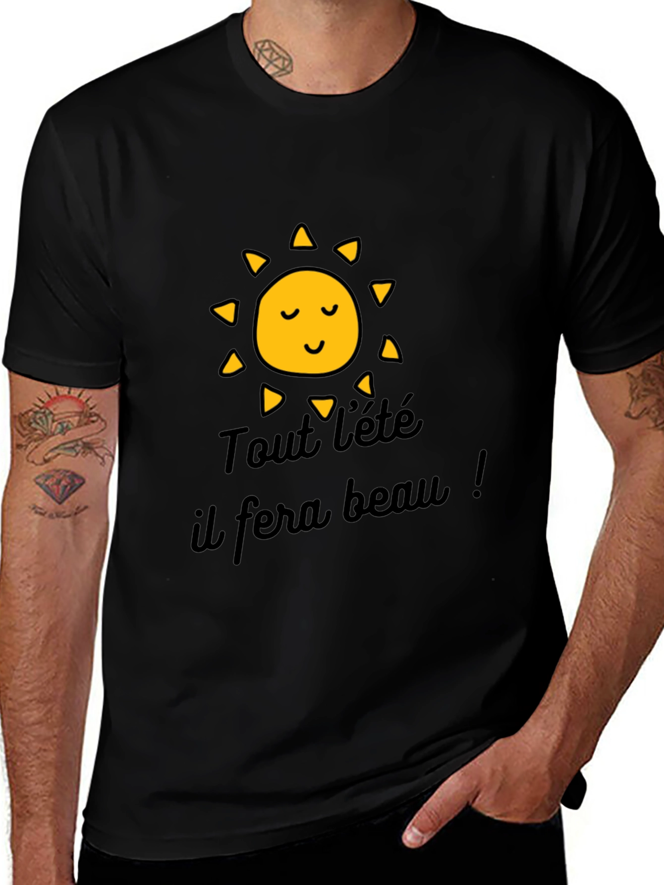 Variant 20 of Summer Vibes T-Shirt - Tout l'été il fera beau !