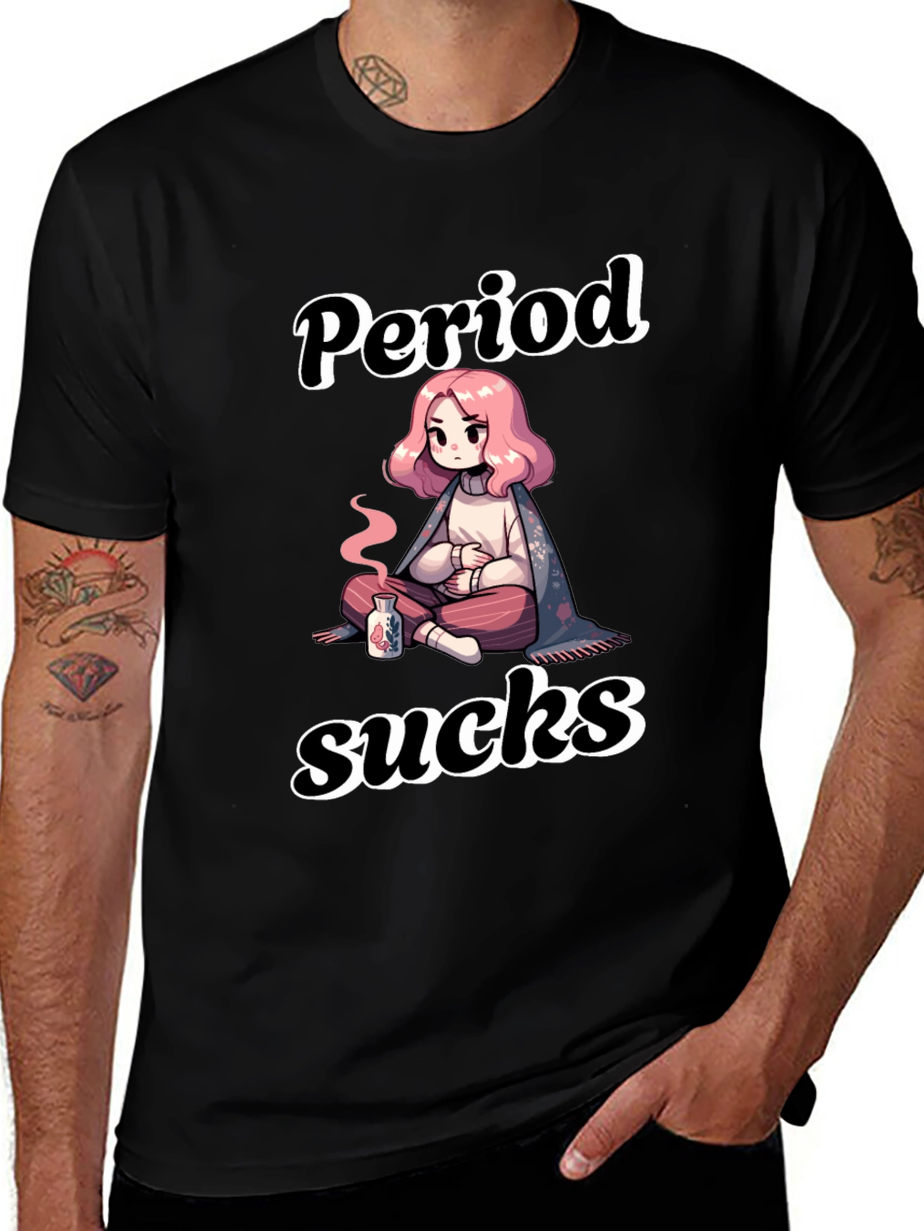 Period Sucks Graphic T-Shirt