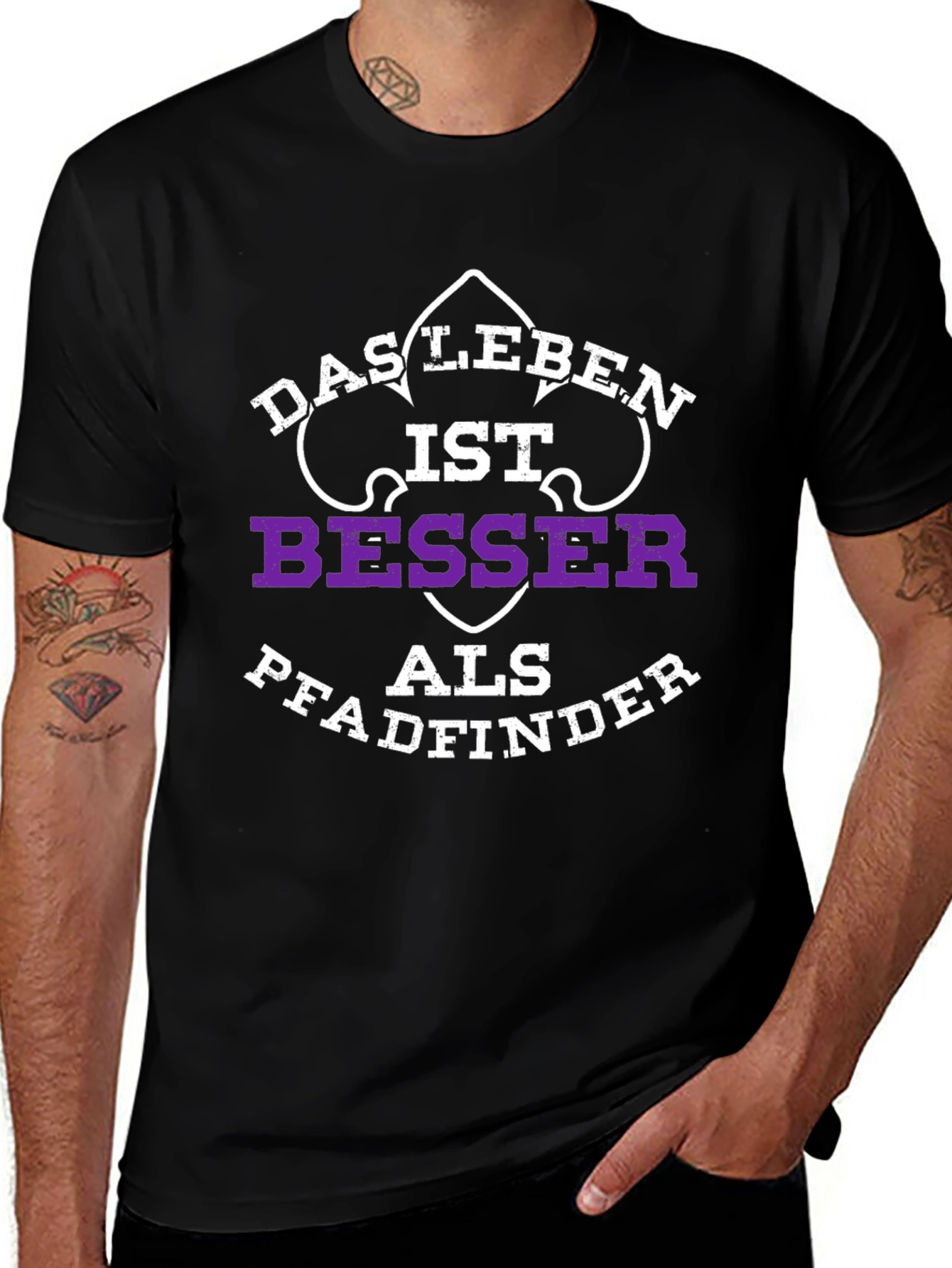 Variant 11 of Das Leben ist Besser T-Shirt