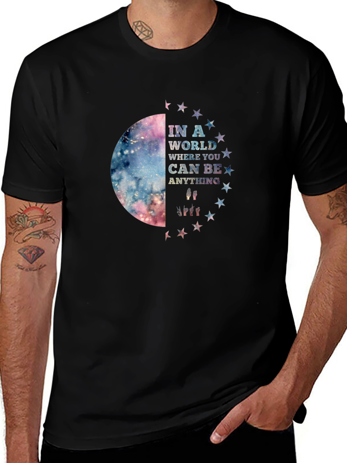 Variant 5 of In a World Where You Can Be Anything T-Shirt