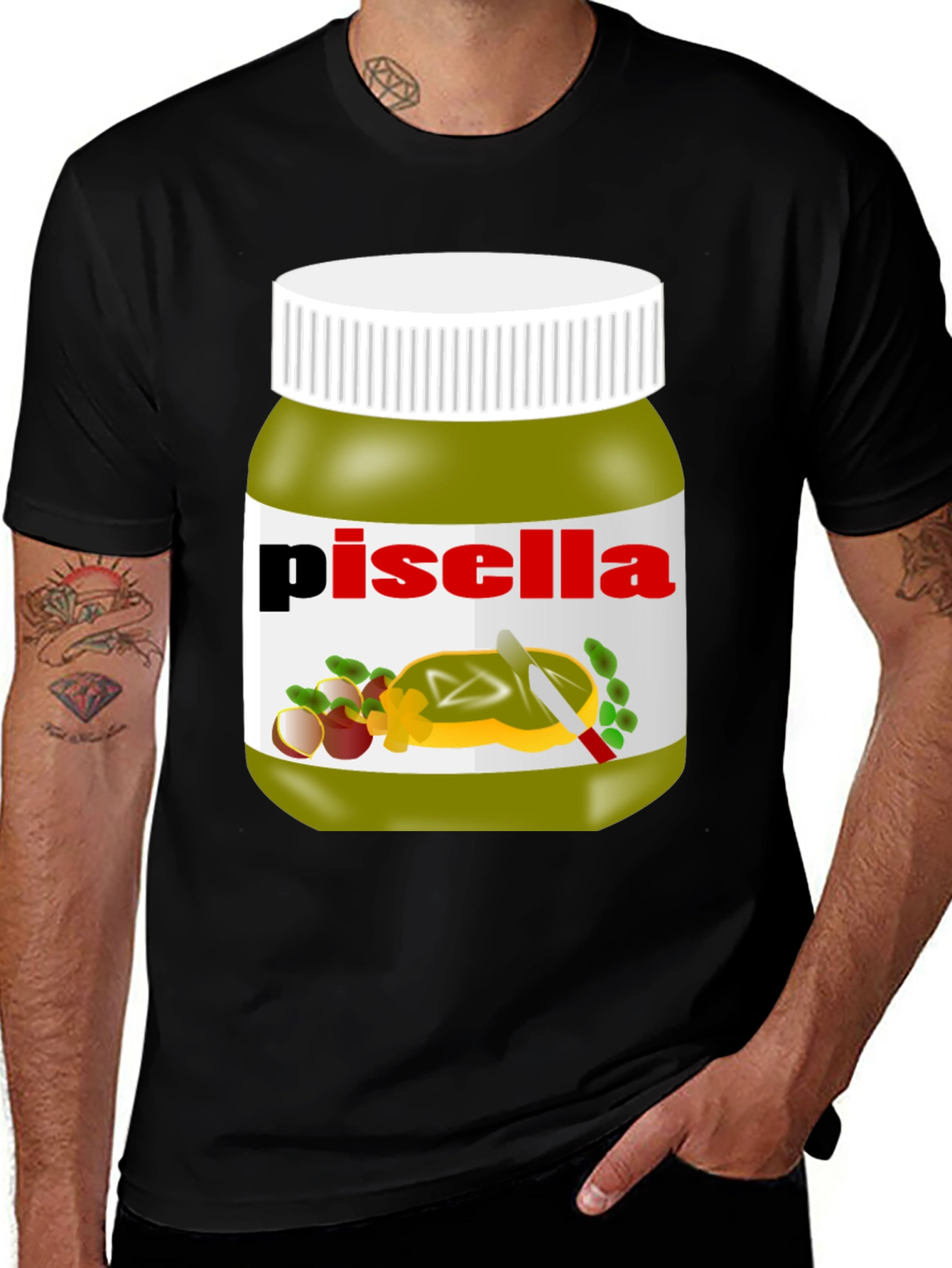 Variant 28 of Pisella Spread Humor T-Shirt