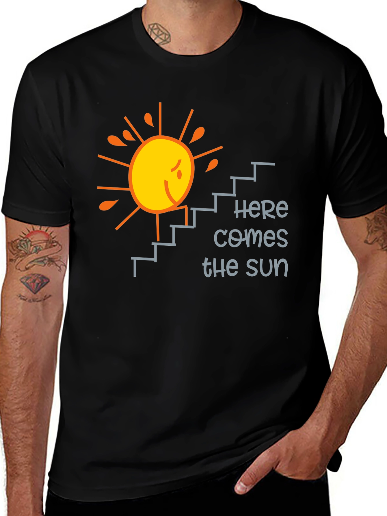 Variant 15 of Here Comes The Sun Graphic T-Shirt