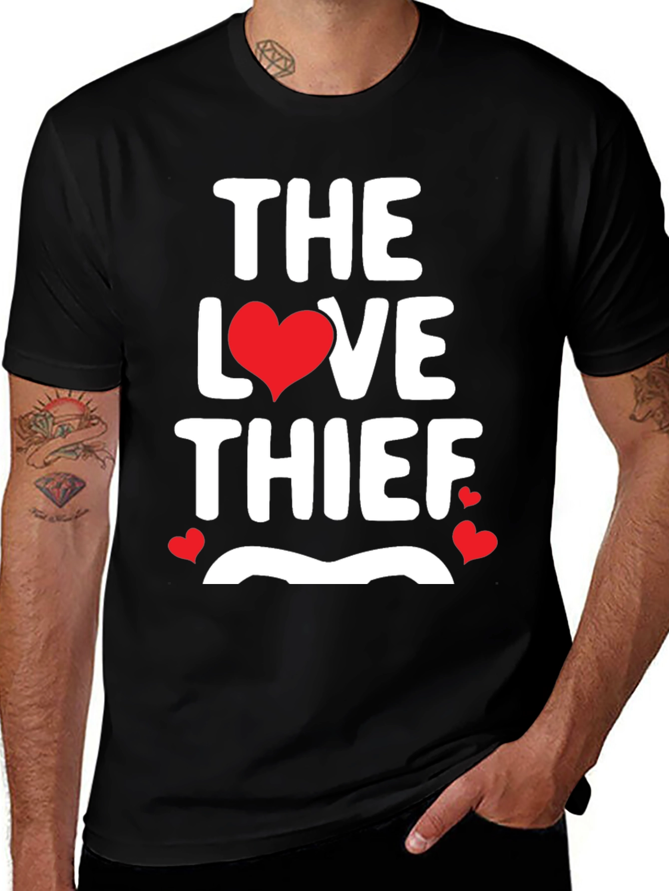 Variant 6 of The Love Thief Graphic T-Shirt
