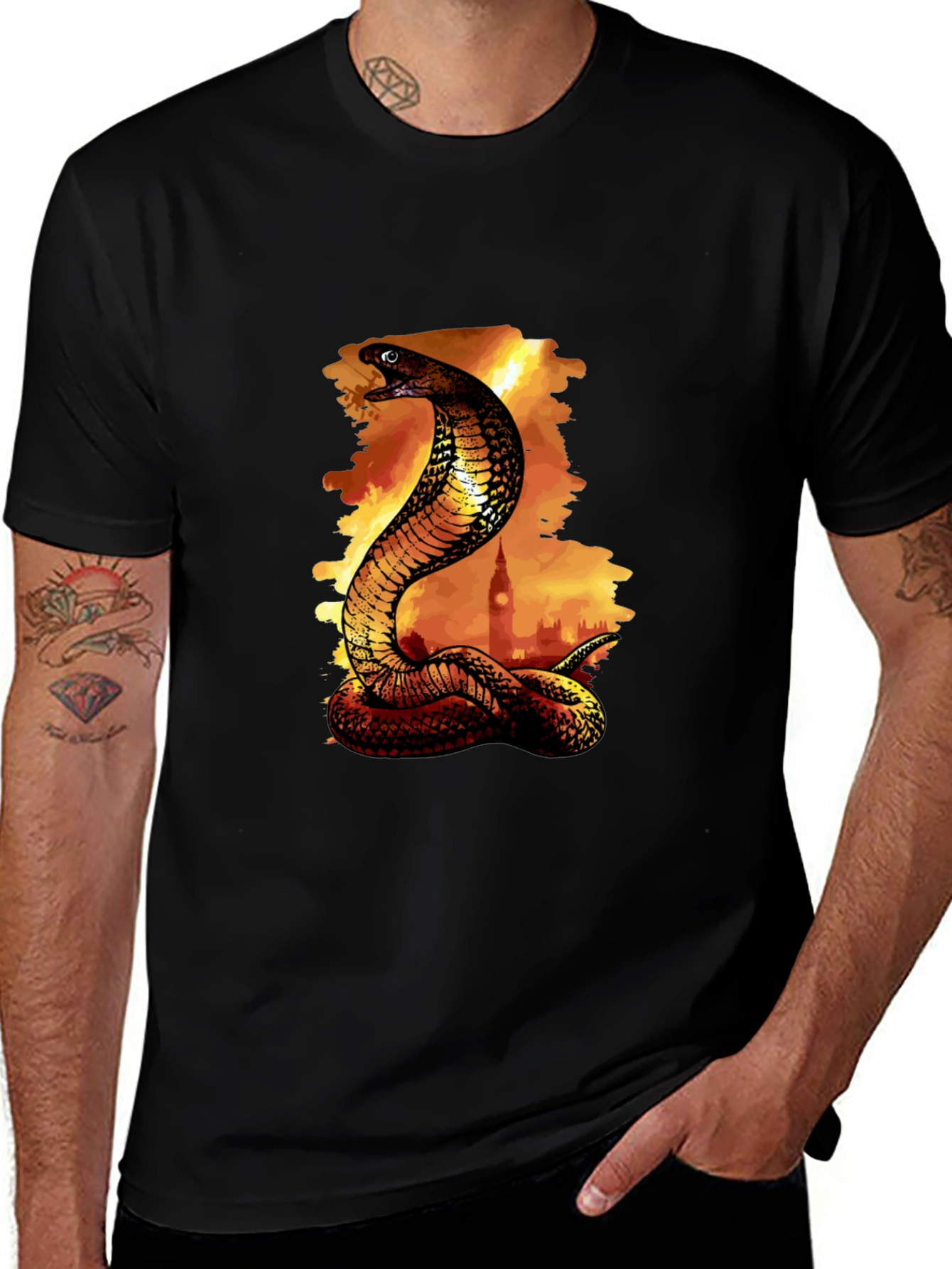 Variant 18 of Cobra London Black T-Shirt