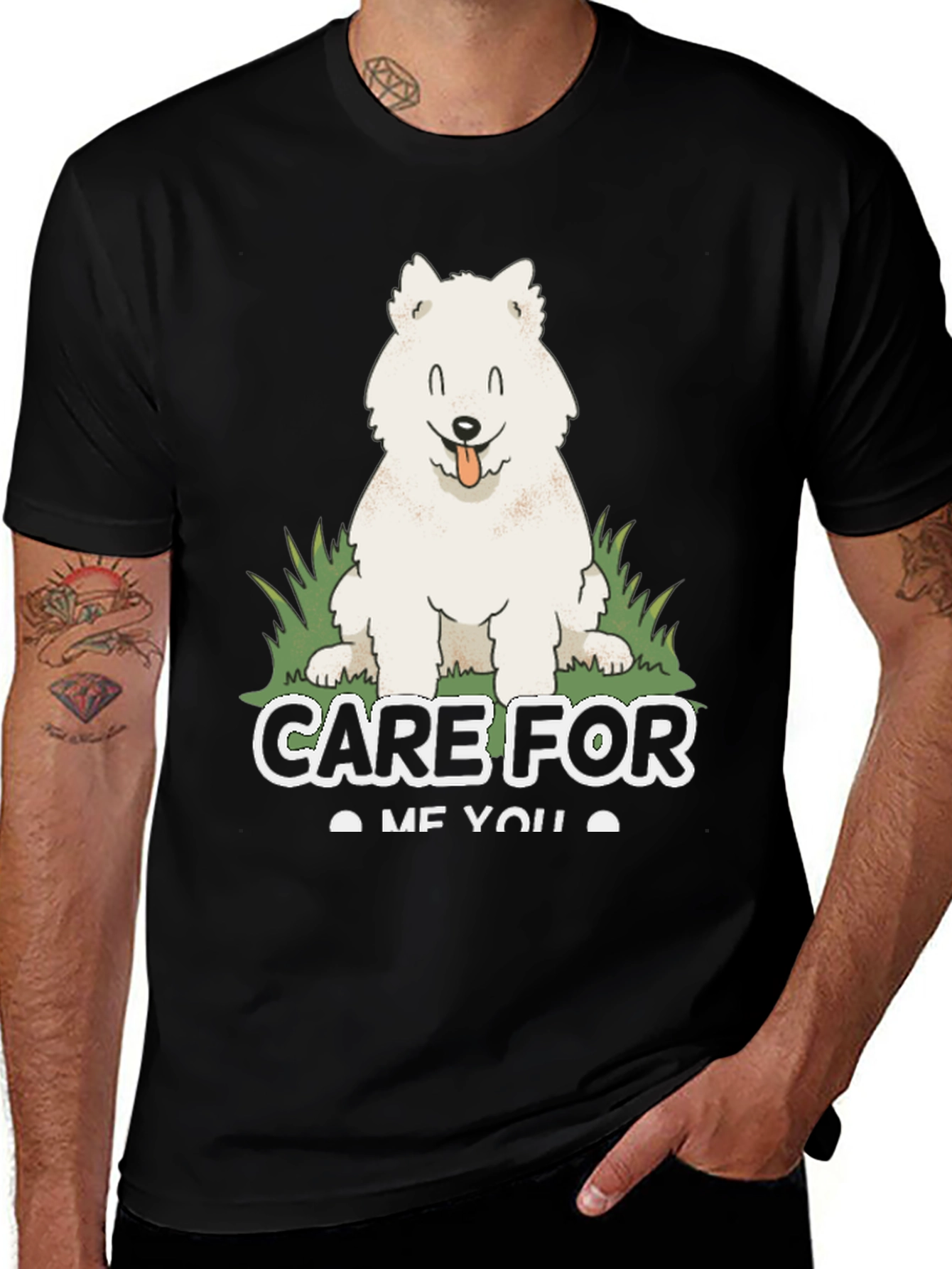 Variant 15 of Care For Me You Dog T-Shirt