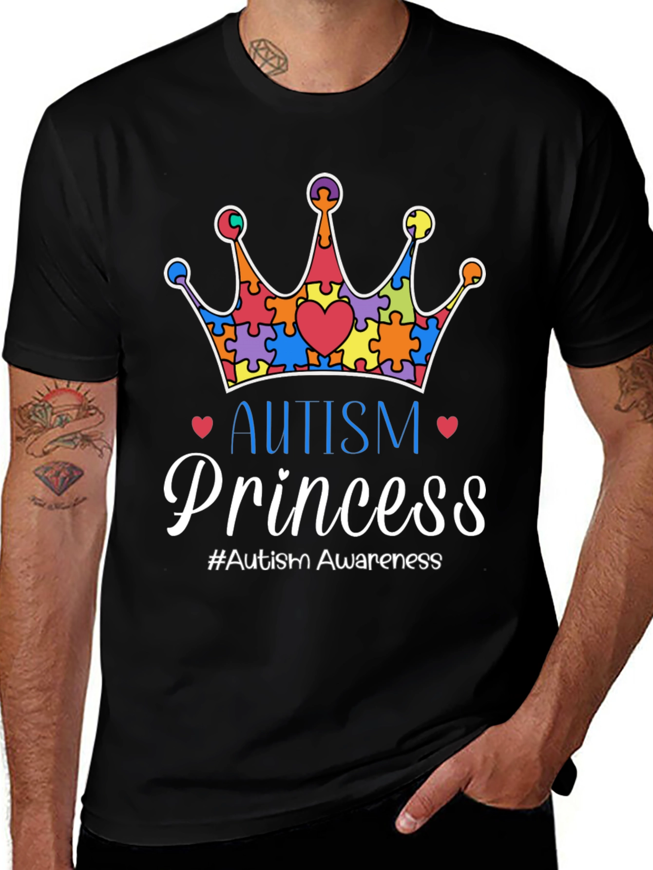 Autism Awareness Princess T-Shirt
