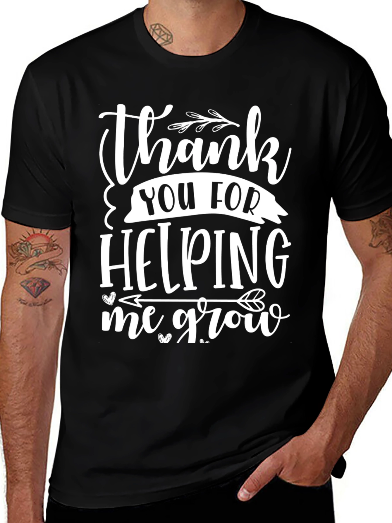Variant 26 of Thank You for Helping Me Grow T-Shirt