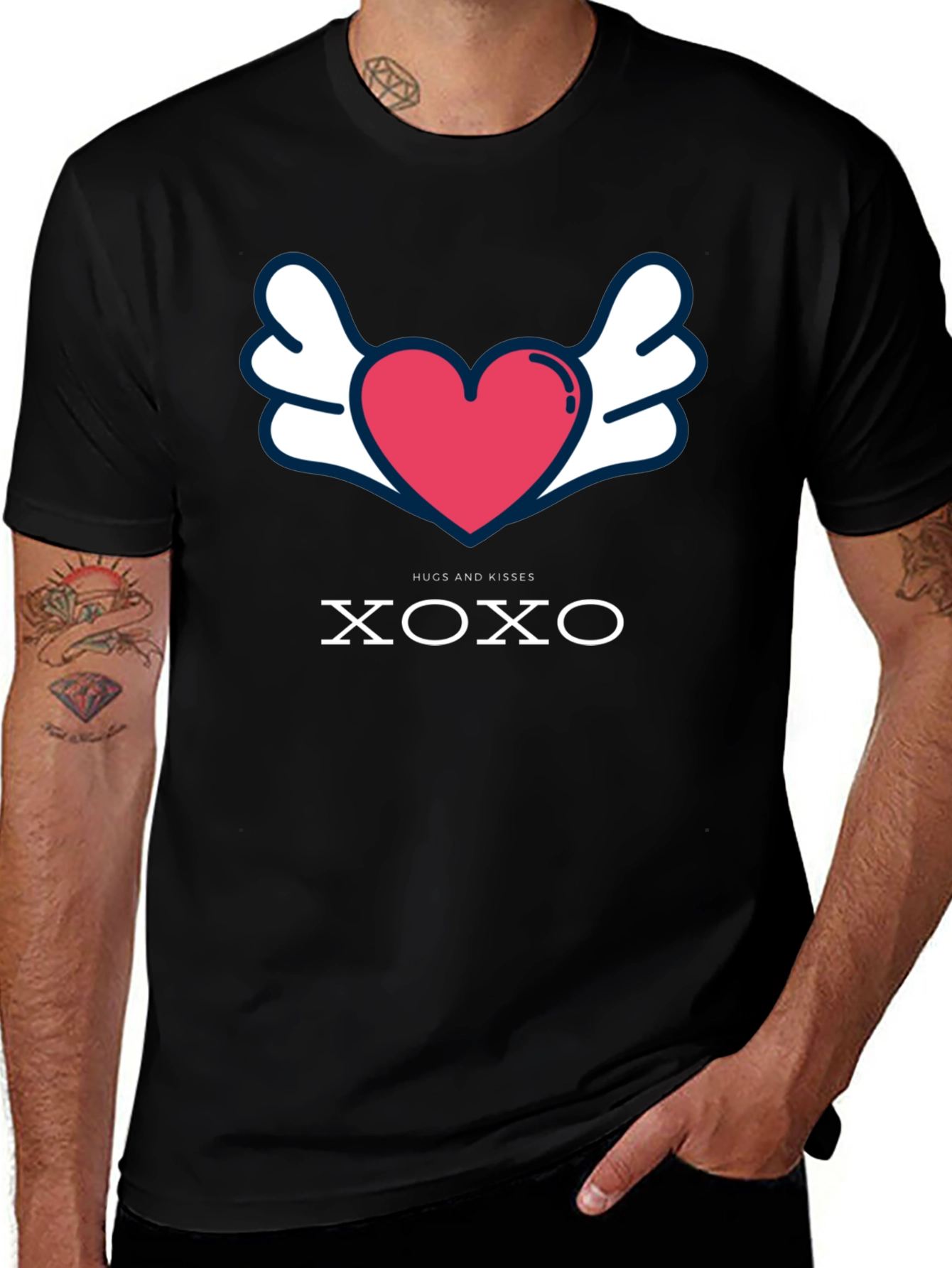 Variant 30 of Hugs and Kisses XOXO Graphic Tee