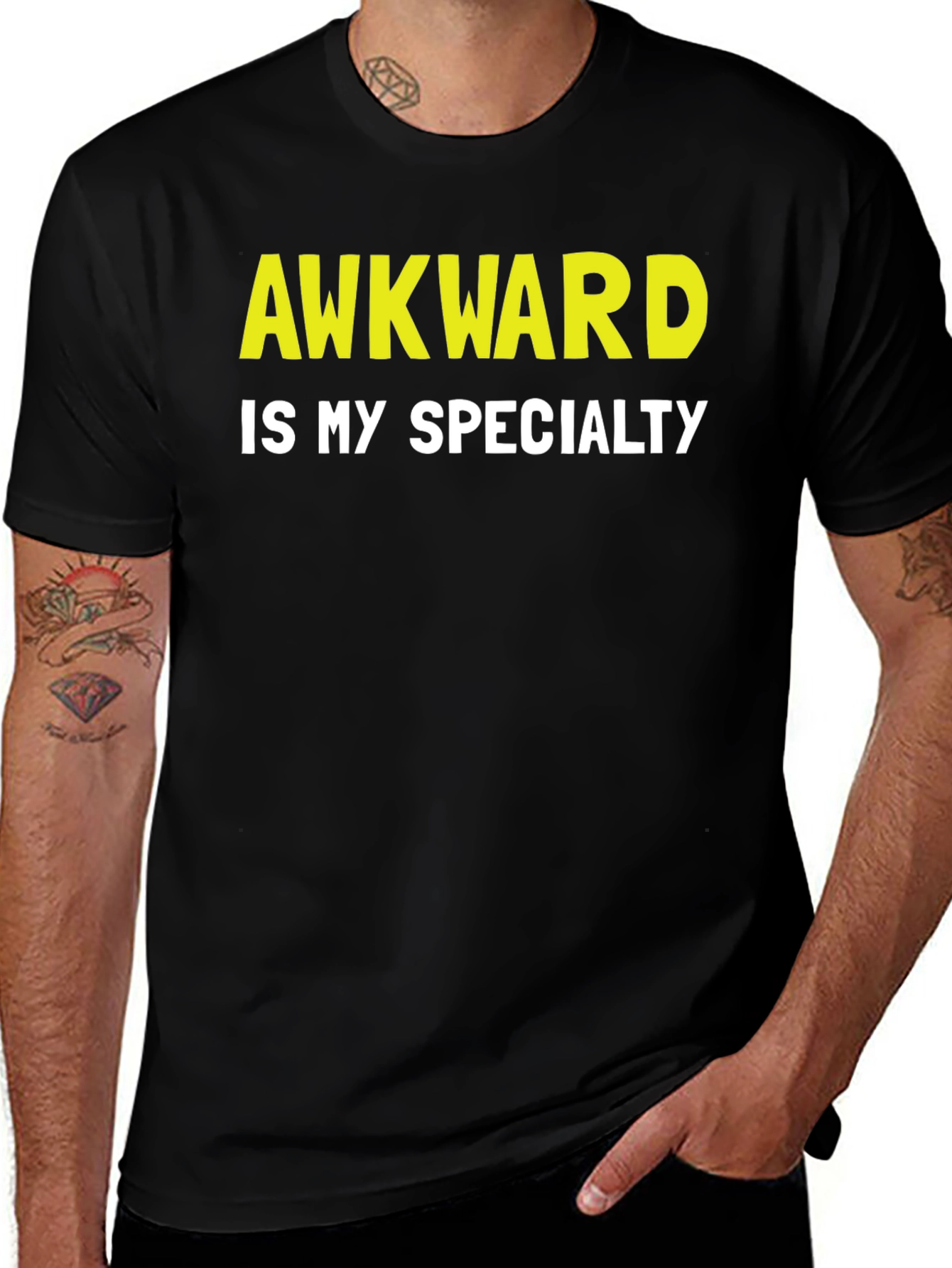 Variant 3 of Awkward is My Specialty Graphic T-Shirt