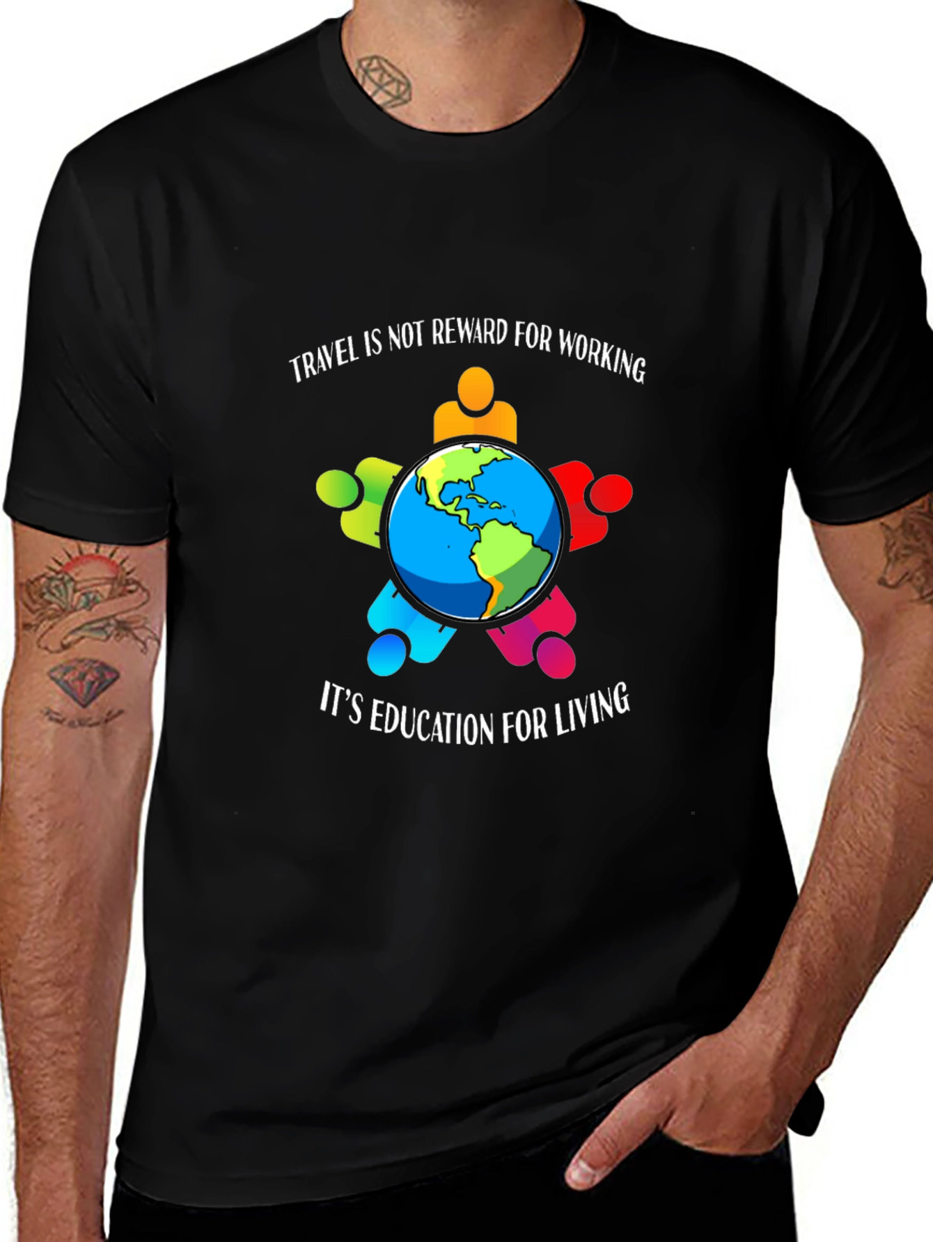 Travel Education T-Shirt: World Adventure Tee