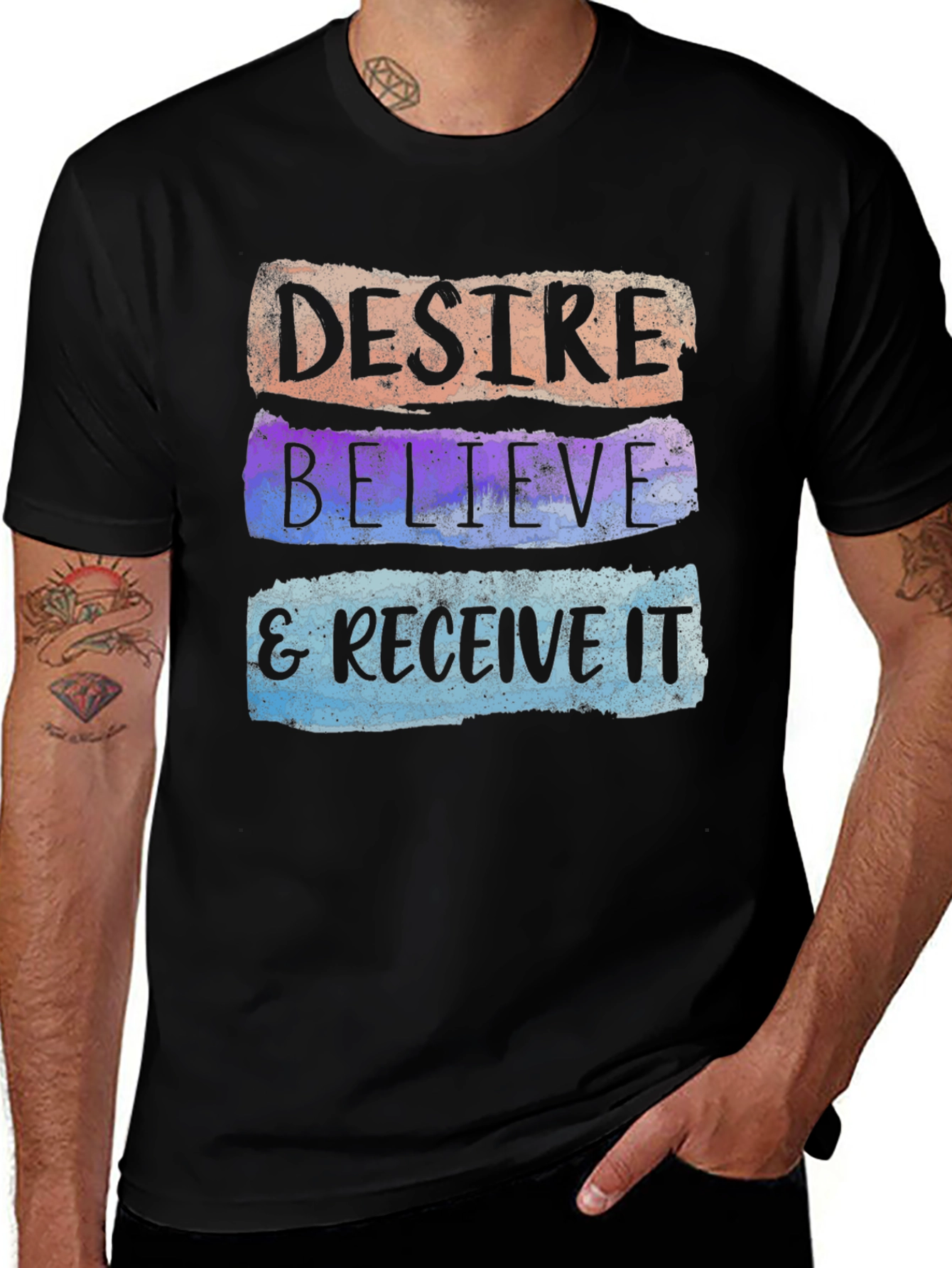 Variant 17 of Desire, Believe & Receive It T-Shirt