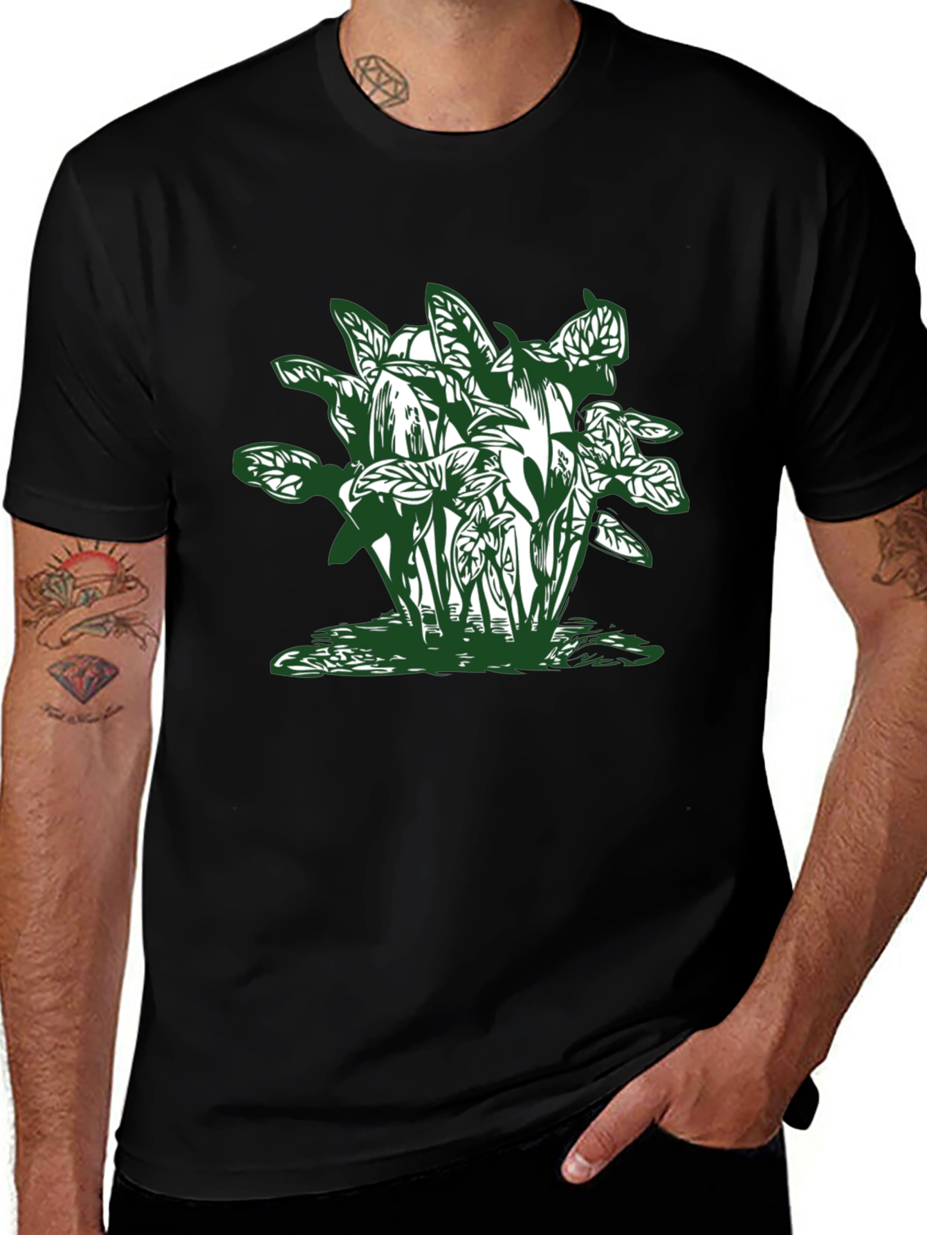 Variant 10 of Nature Plant Graphic T-Shirt