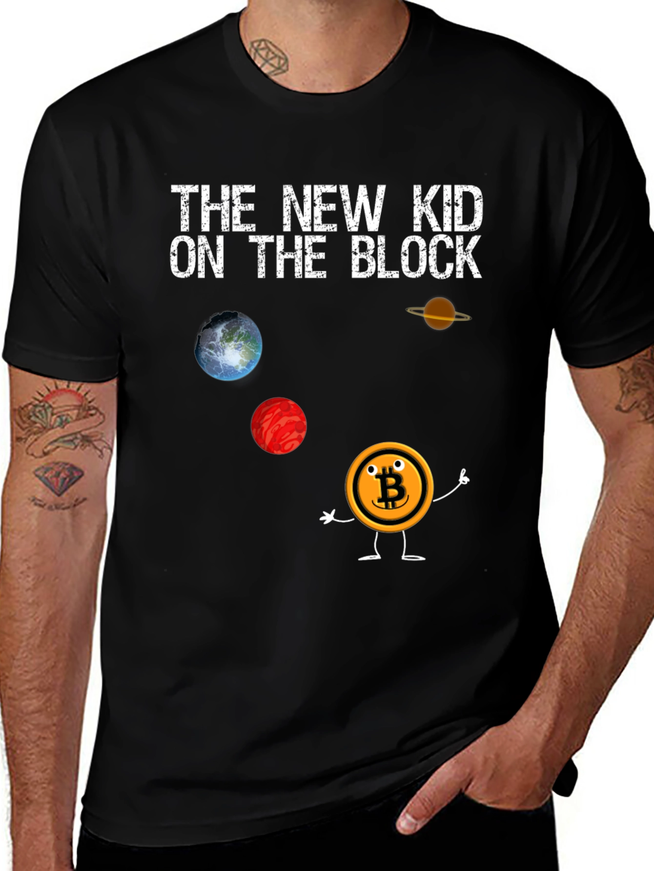 Variant 30 of New Kid on the Block Crypto T-Shirt