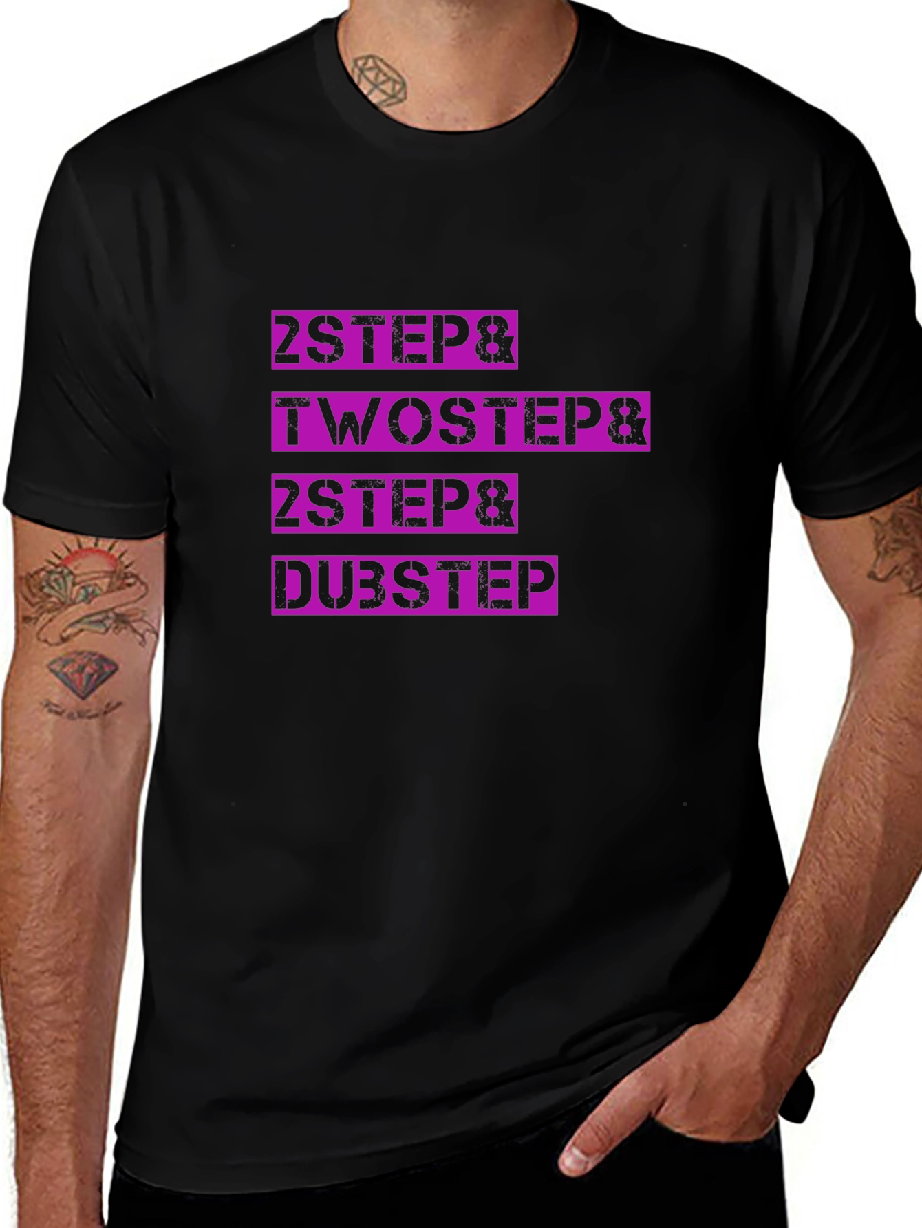 Variant 7 of 2Step TwoStep Dubstep Graphic Tee