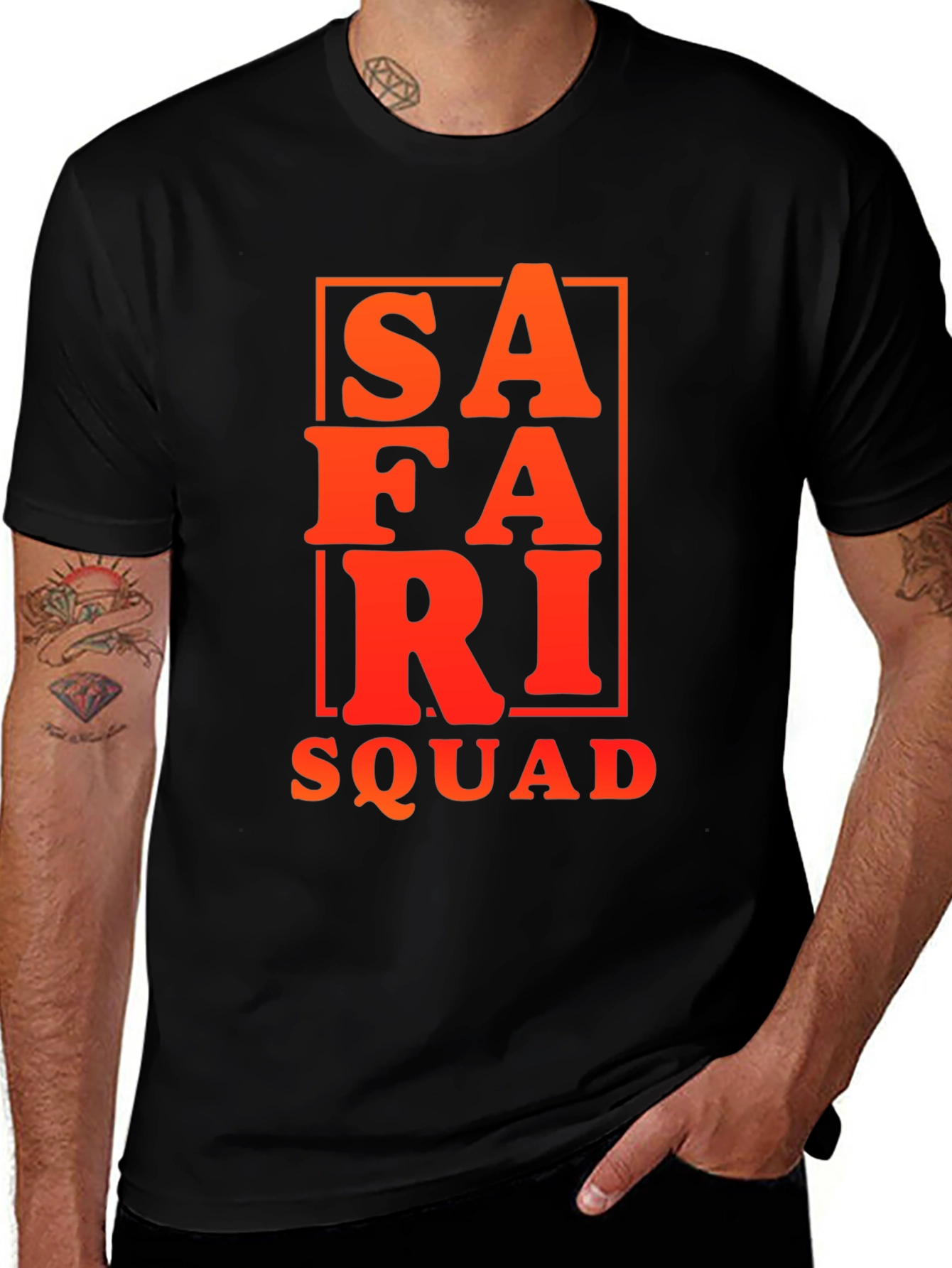Variant 21 of Safari Squad Graphic T-Shirt