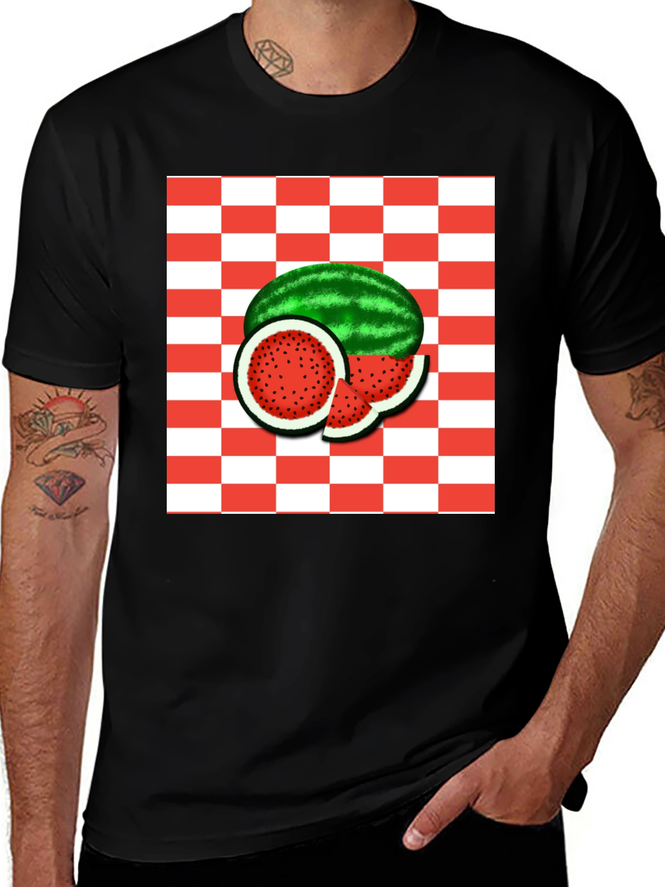 Watermelon Graphic Tee - Fun Summer Style