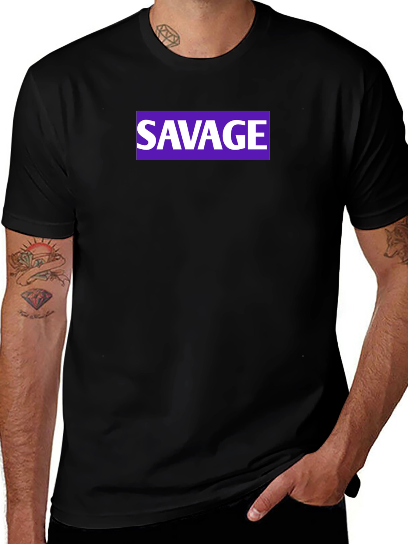 Savage Graphic Tee - Casual Streetwear