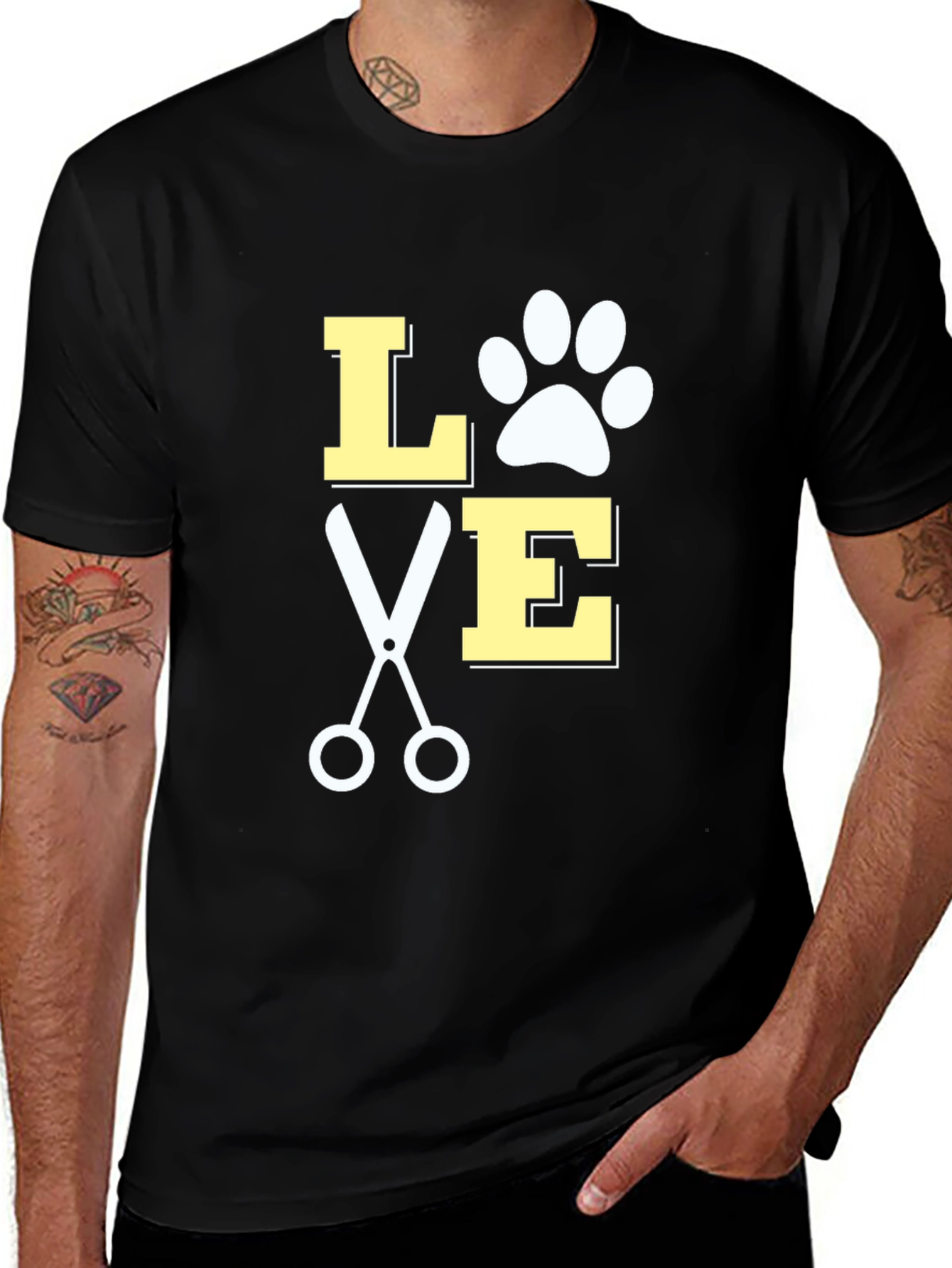 Variant 27 of Love Grooming T-Shirt - Pet Lover Tee