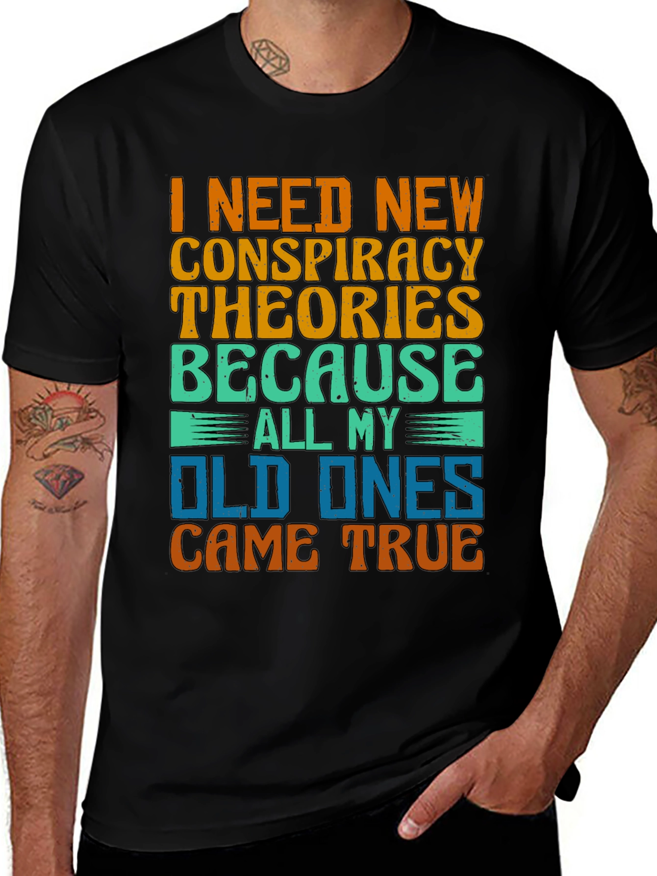 Variant 4 of Conspiracy Theory T-Shirt - Funny Graphic Tee