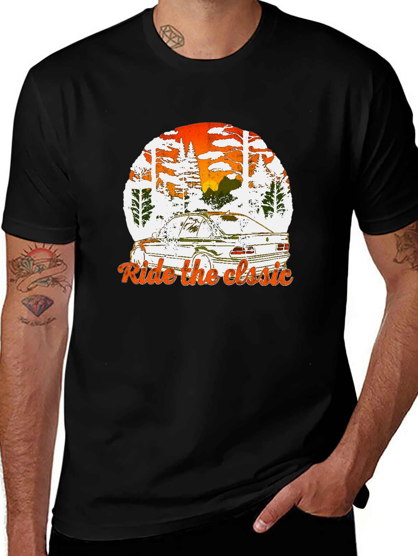 Variant 5 of Ride the Classic Graphic T-Shirt