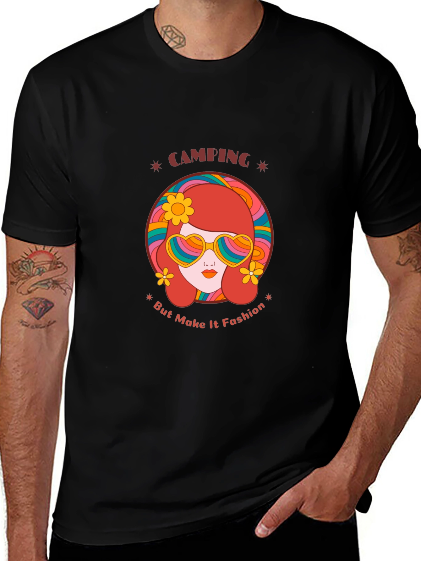 Variant 11 of Camping But Make It Fashion T-Shirt