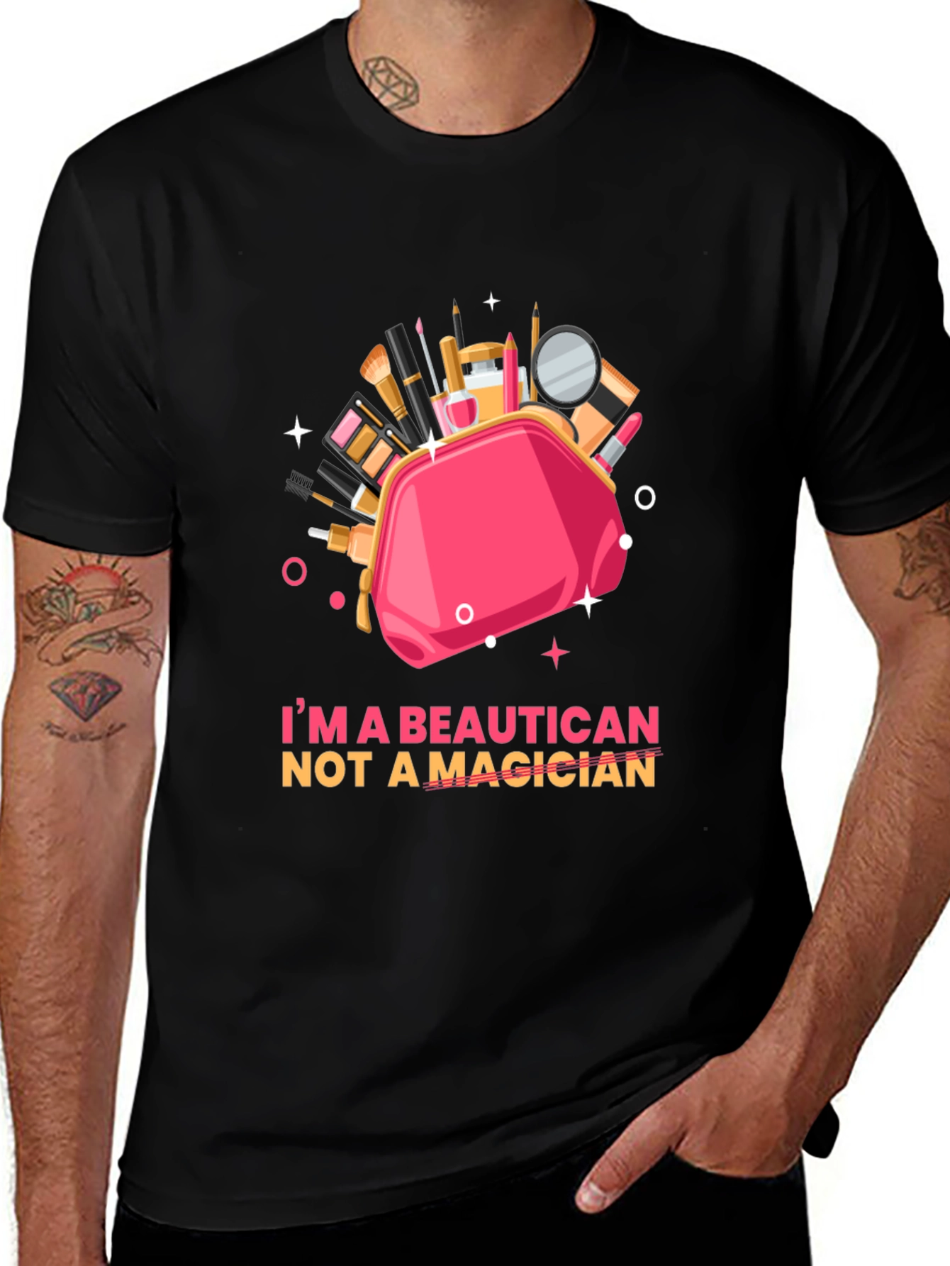 Variant 11 of Beautician Not a Magician Graphic T-Shirt