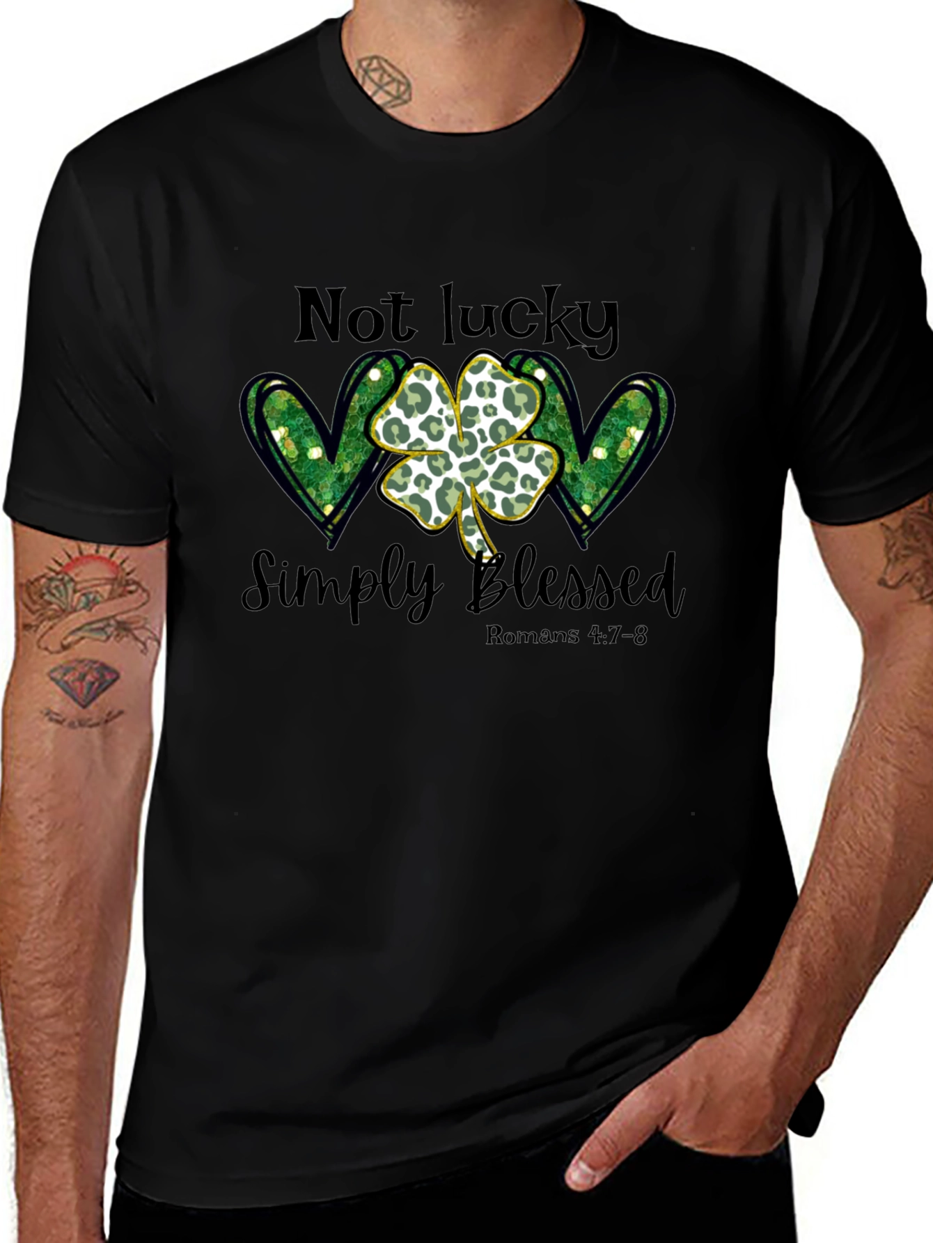 Not Lucky, Simply Blessed St. Patrick's Day Shirt