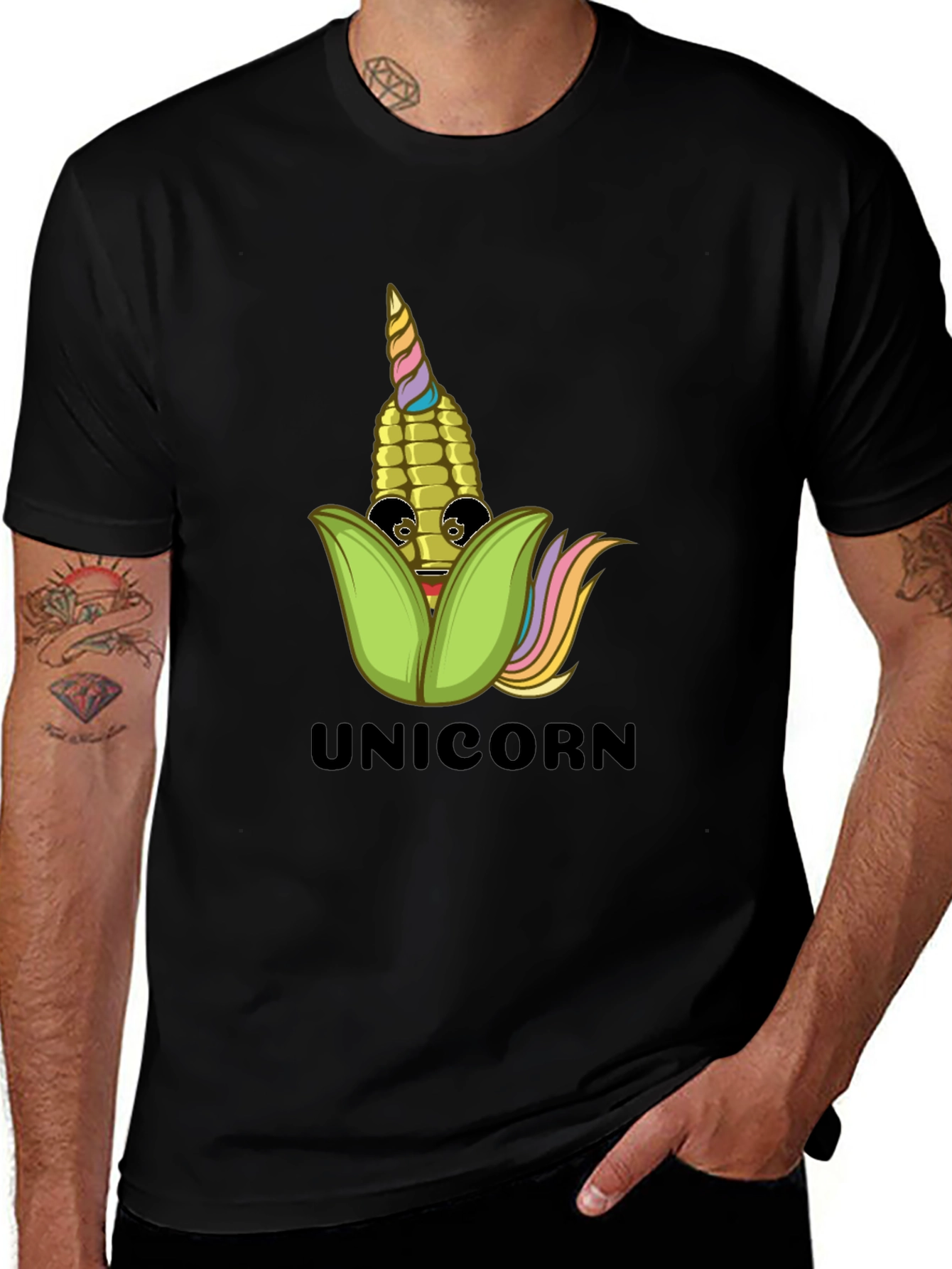 Variant 5 of Unicorn Corn T-Shirt - Funny Graphic Tee