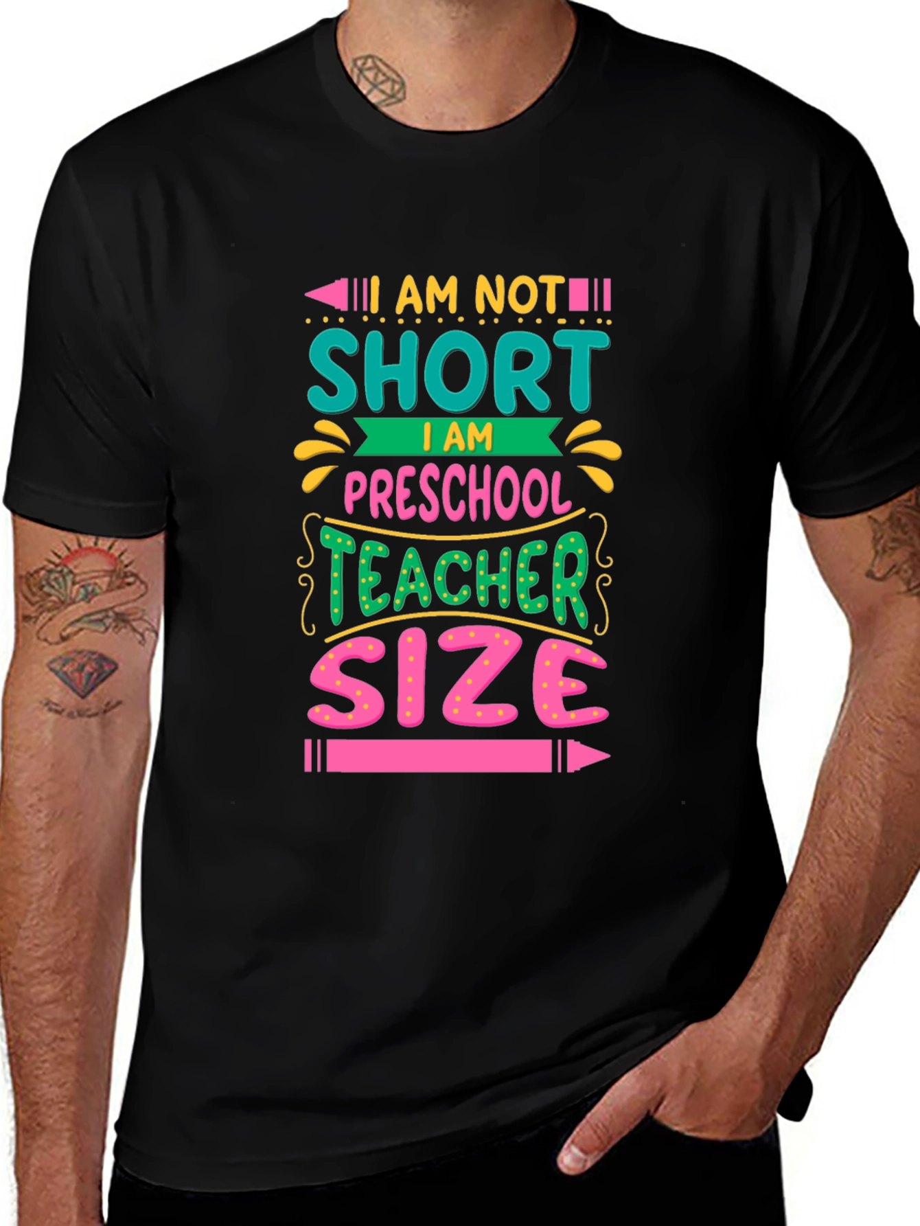 Preschool Teacher Size T-Shirt