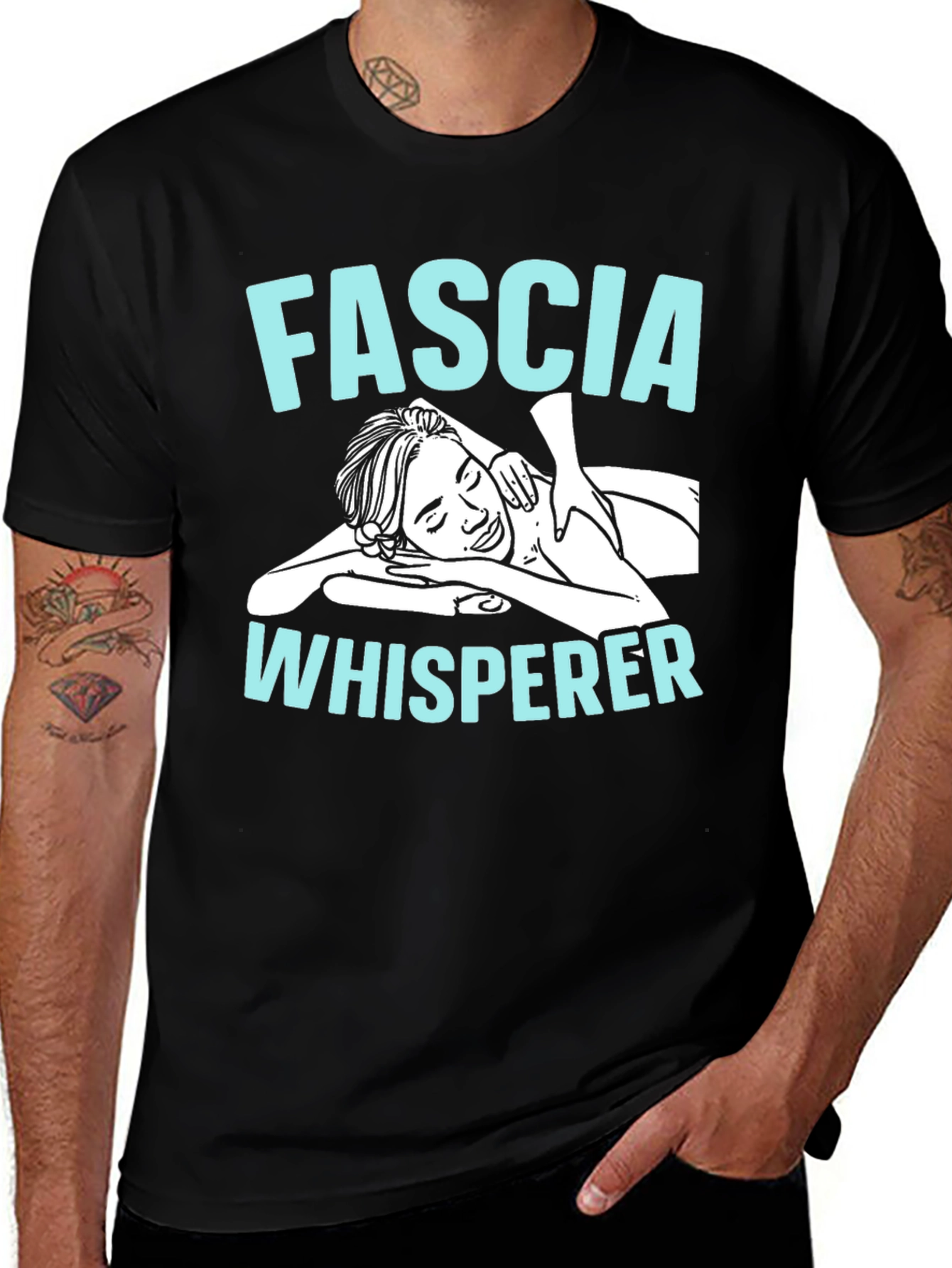 Fascia Whisperer Massage Therapy T-Shirt