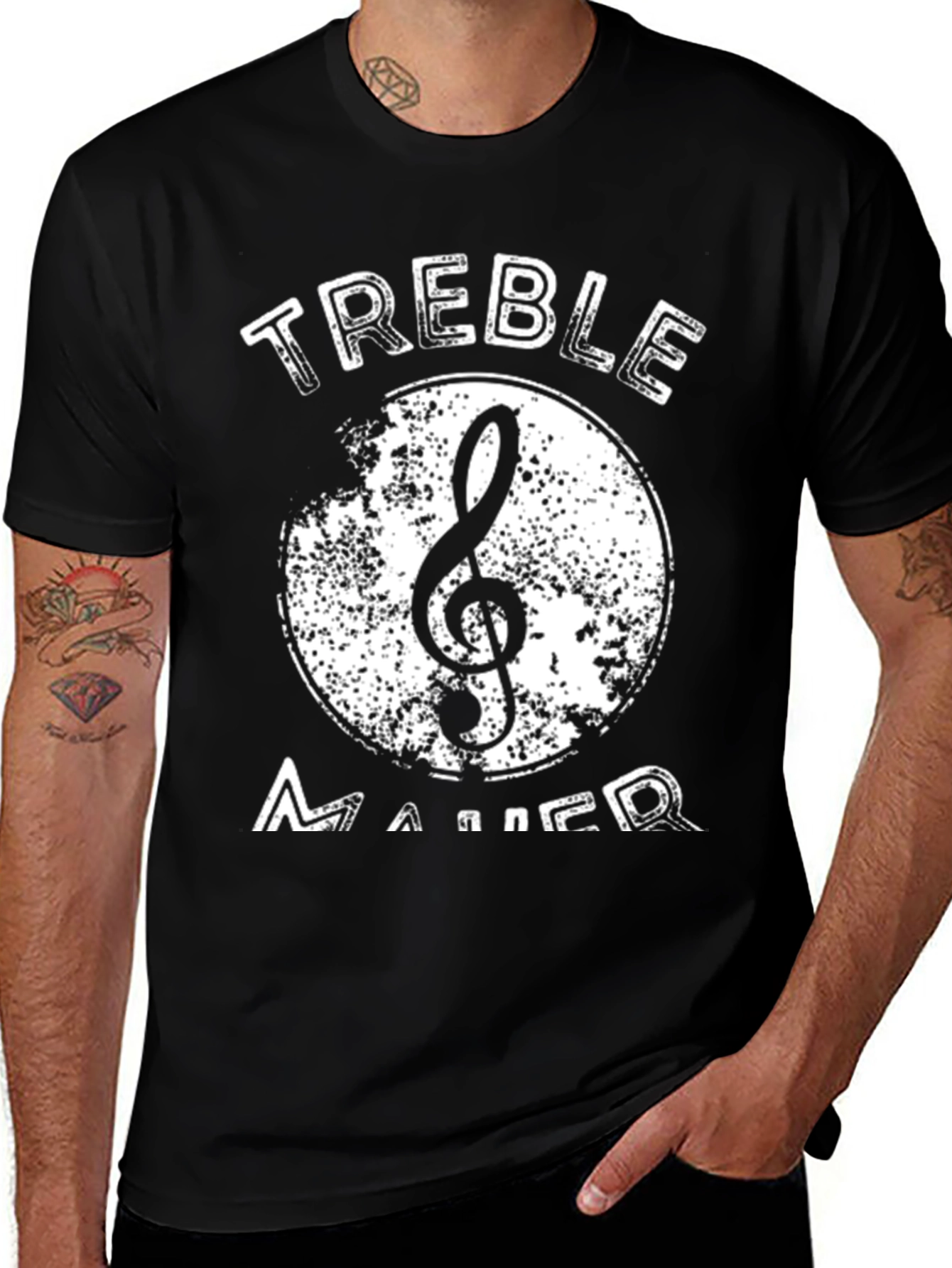 Treble Maker Graphic T-Shirt - Music Lover Tee