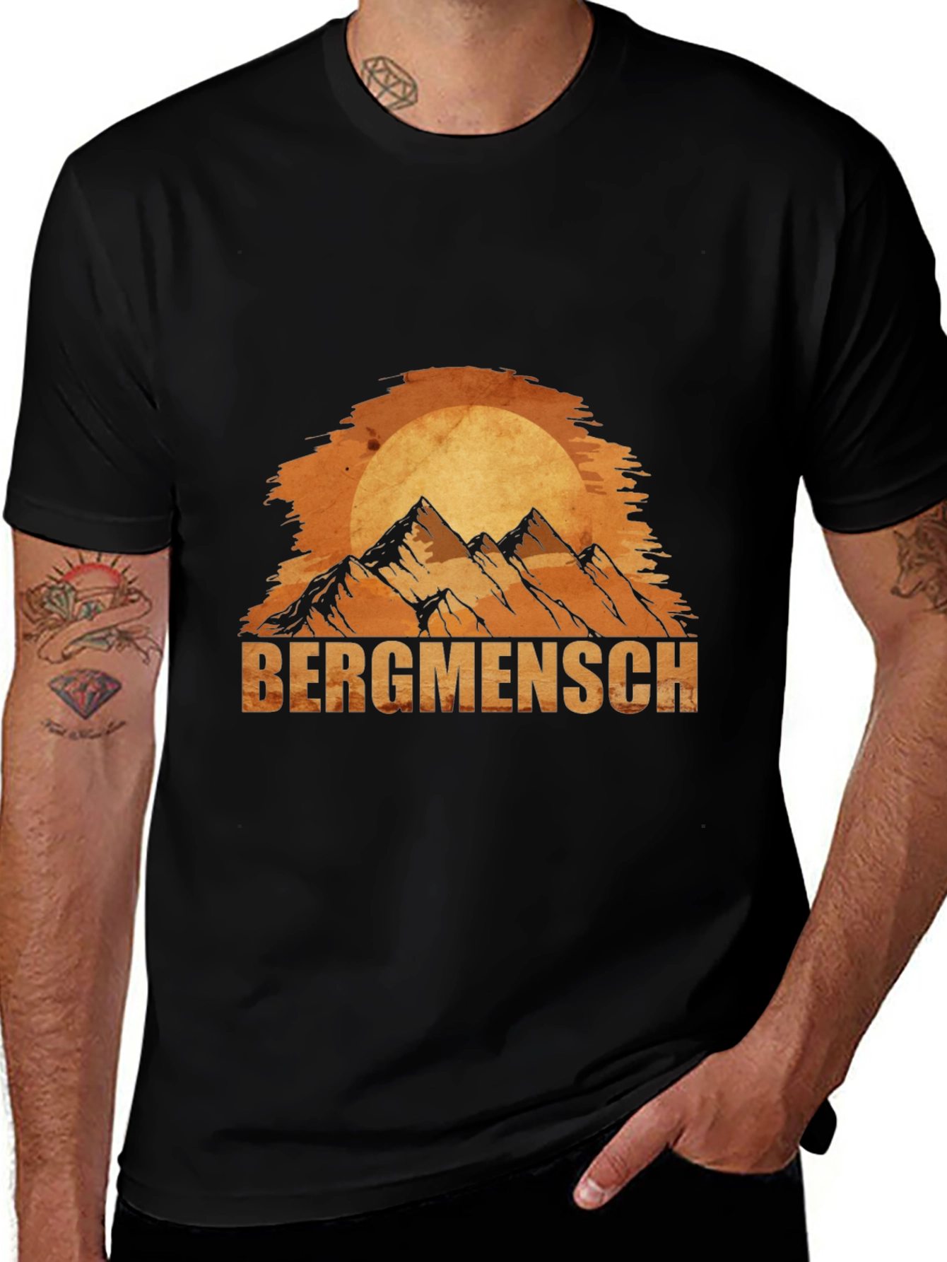 Variant 5 of Bergmensch T-Shirt - Mountain Lover Apparel
