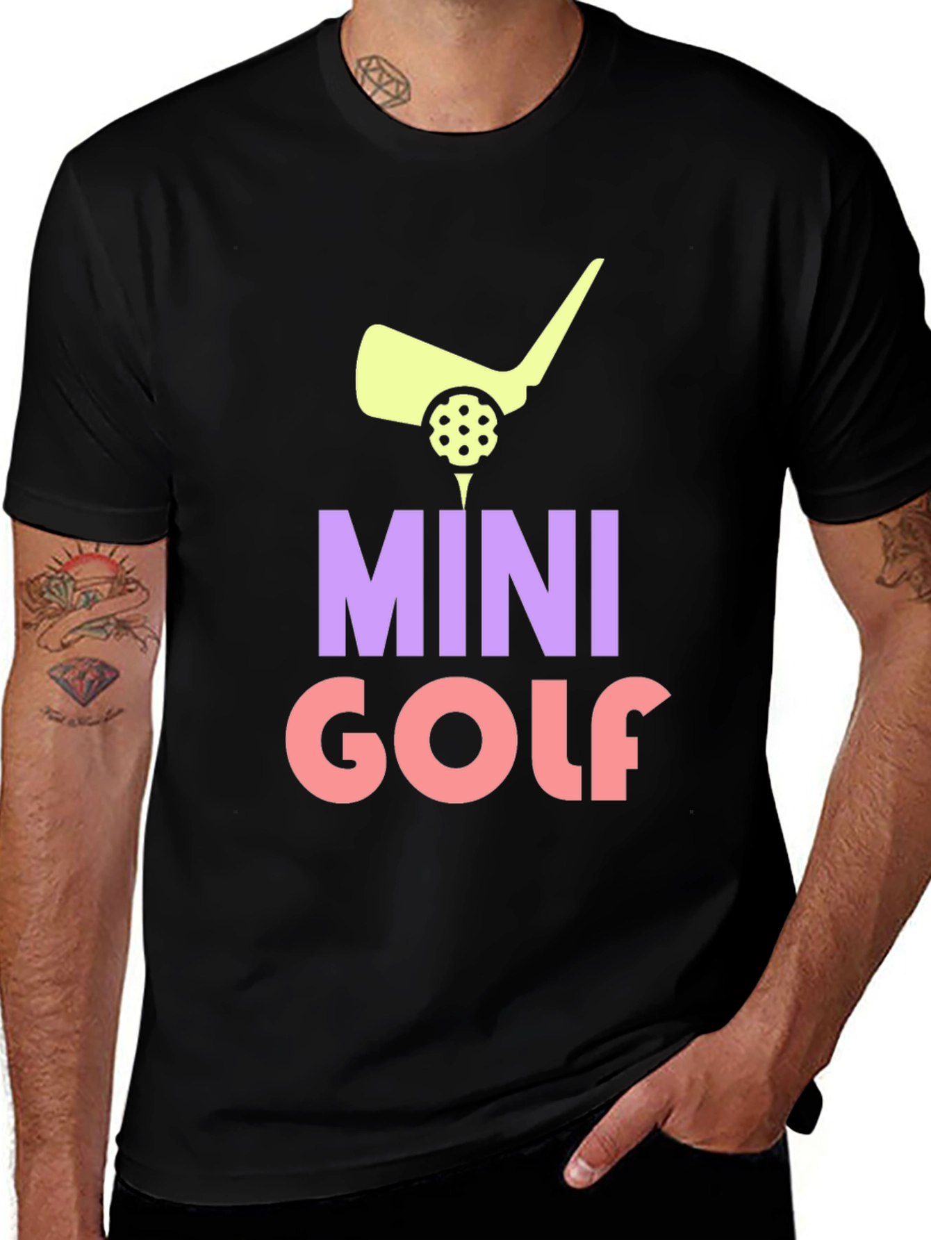 Mini Golf Tee - Unique Graphic T-Shirt