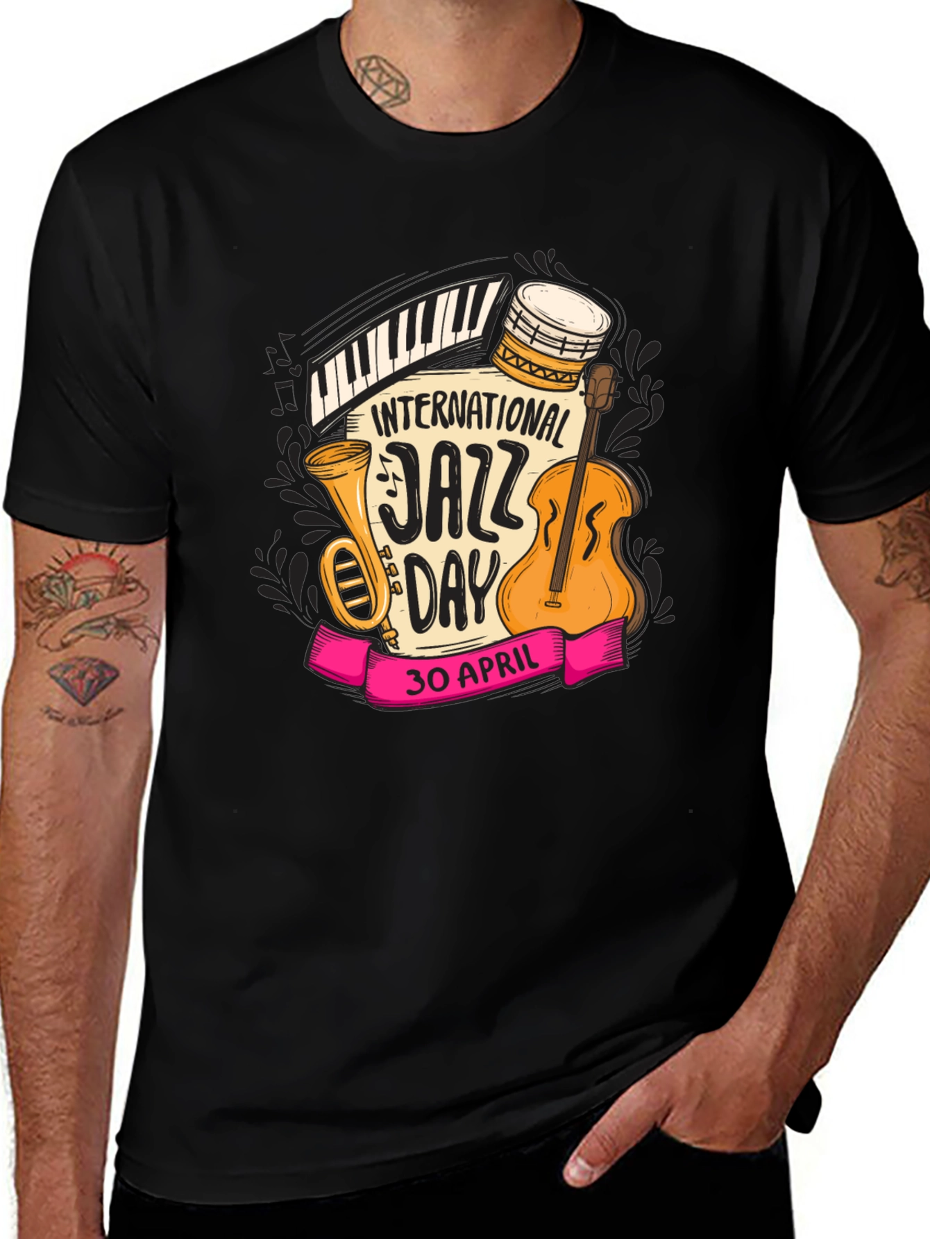 Variant 9 of International Jazz Day T-Shirt - 30 April