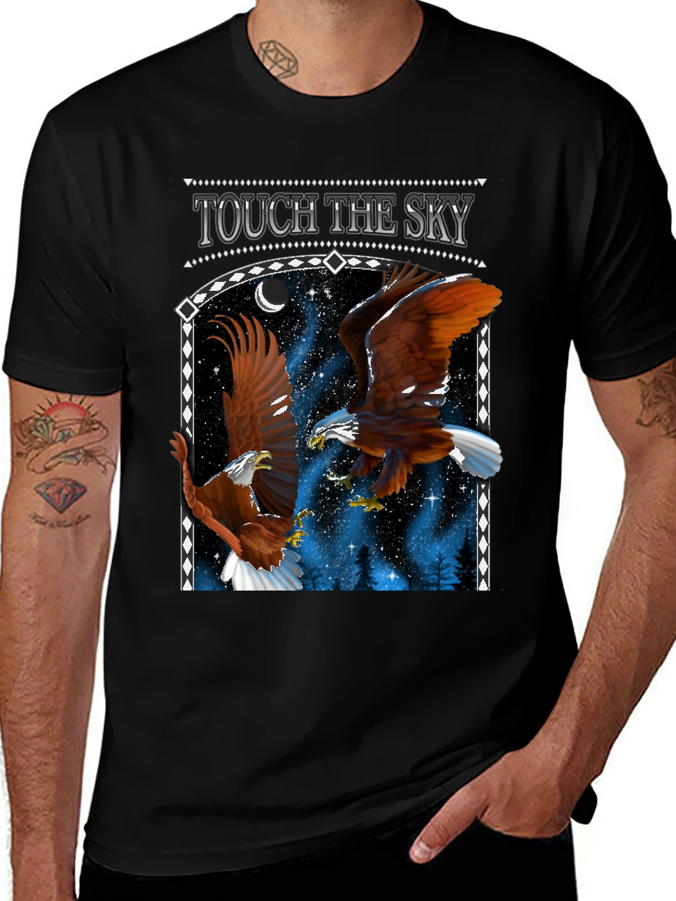 Variant 22 of Touch the Sky Eagle Graphic Tee