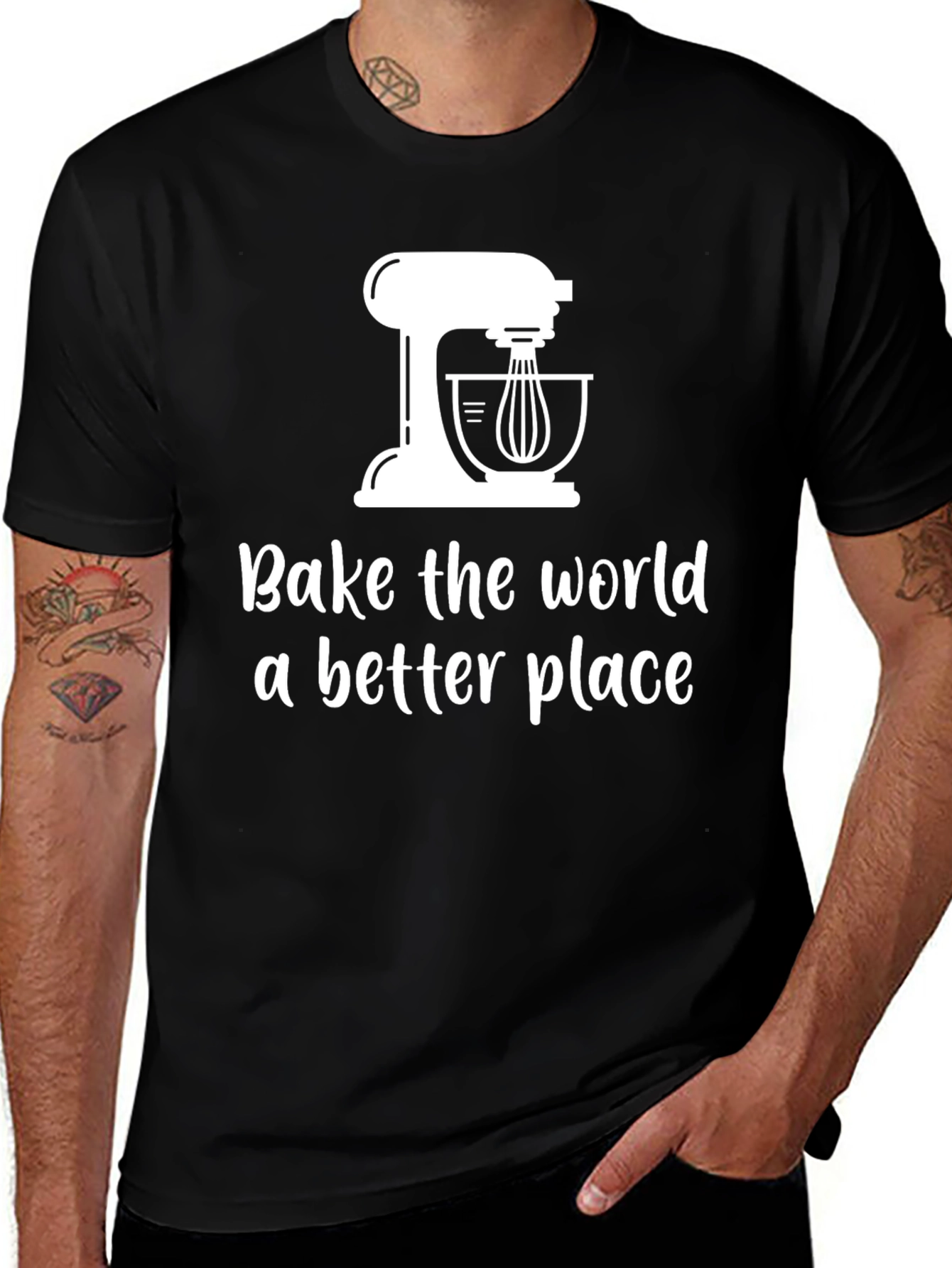 Variant 9 of Bake the World Better T-Shirt