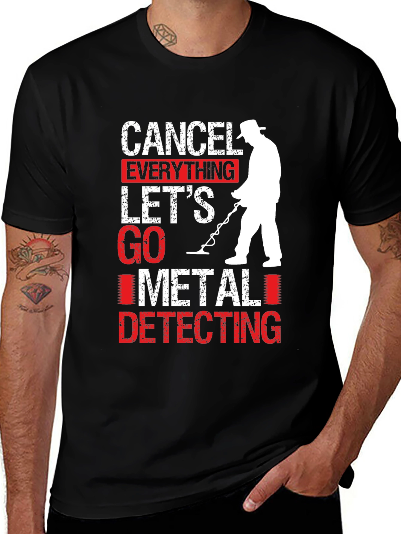 Variant 22 of Cancel Everything Metal Detecting T-Shirt