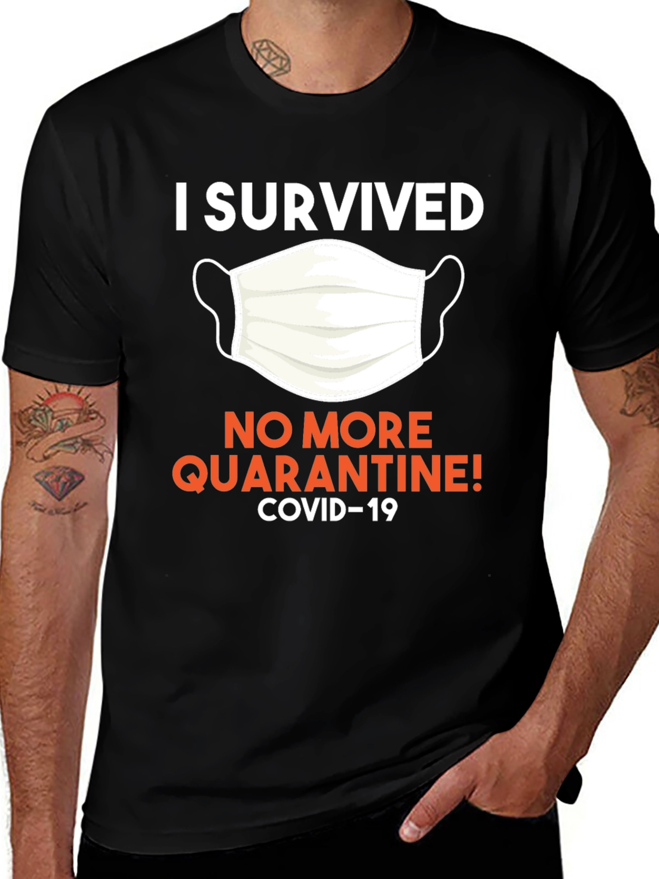 Variant 9 of I Survived COVID-19 T-Shirt