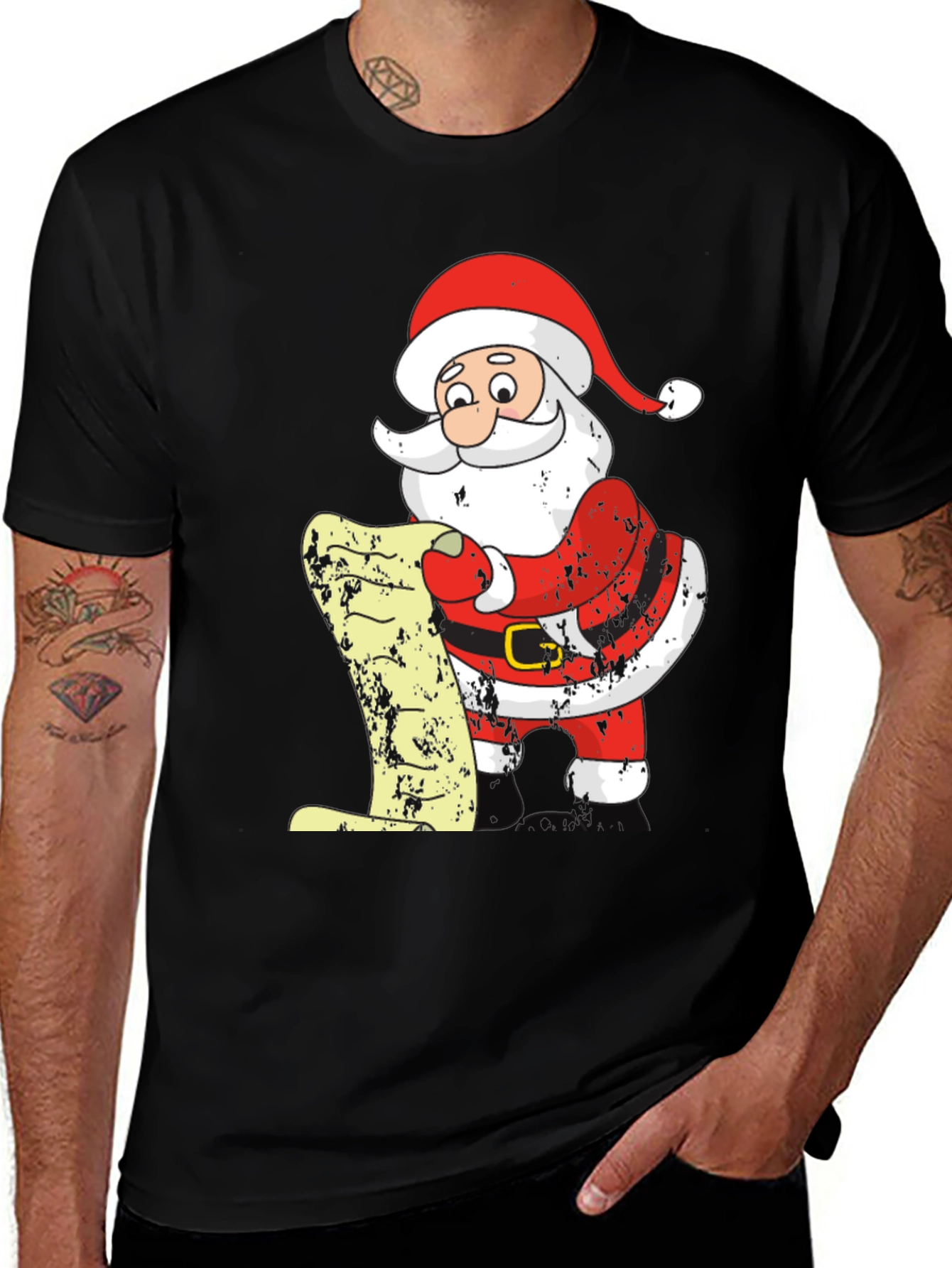 Santa's List T-Shirt - Holiday Cheer
