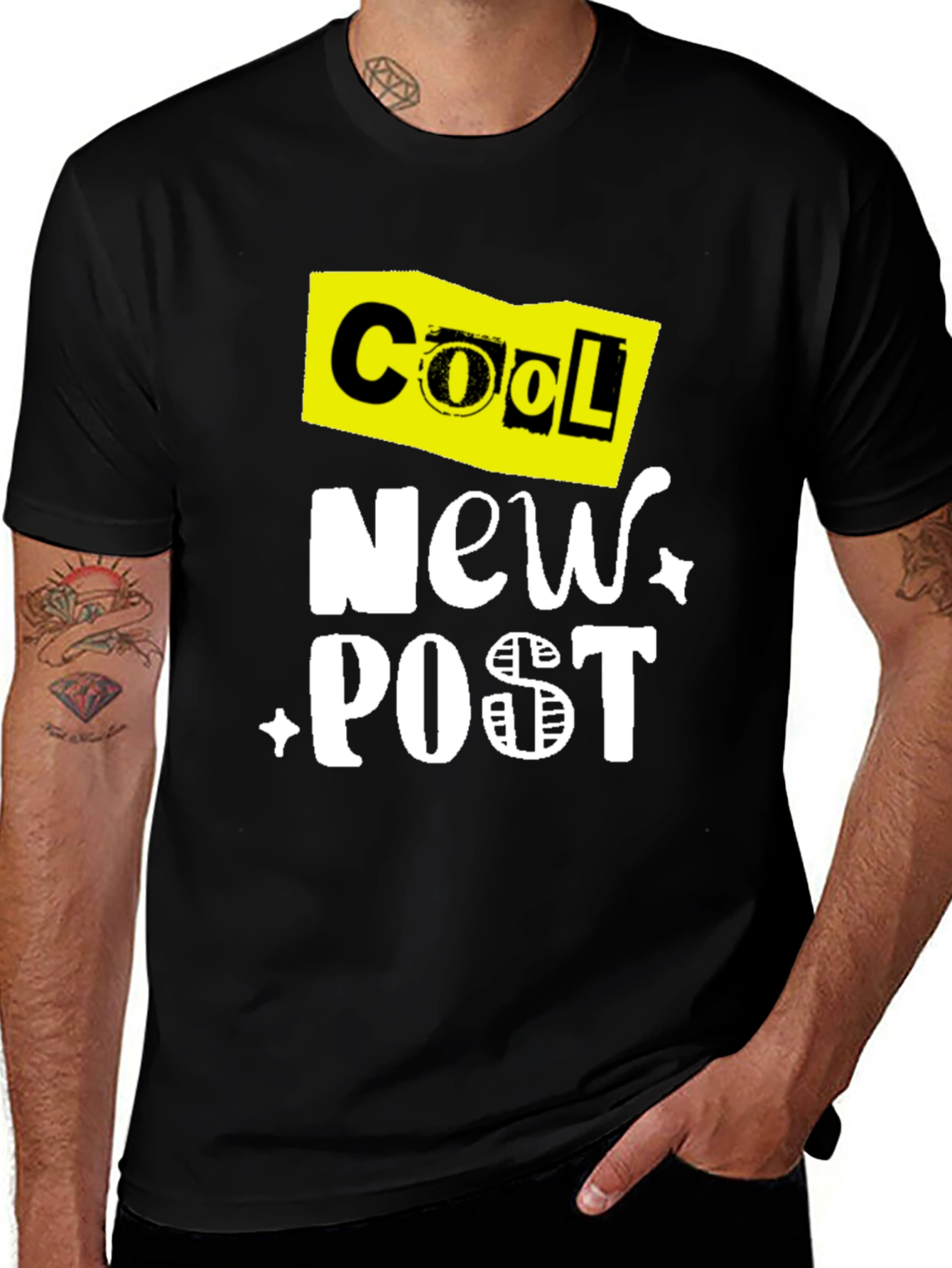 Cool New Post Graphic T-Shirt