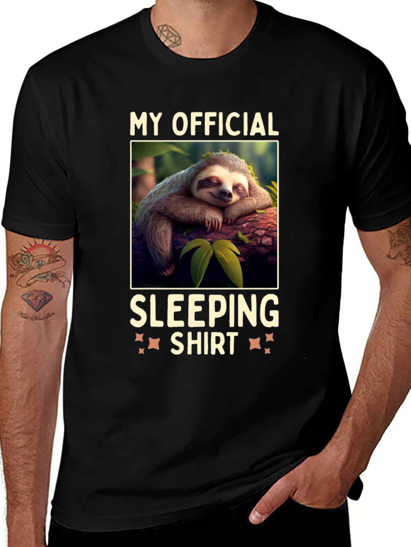 My Official Sleeping Shirt - Sloth Lover Tee