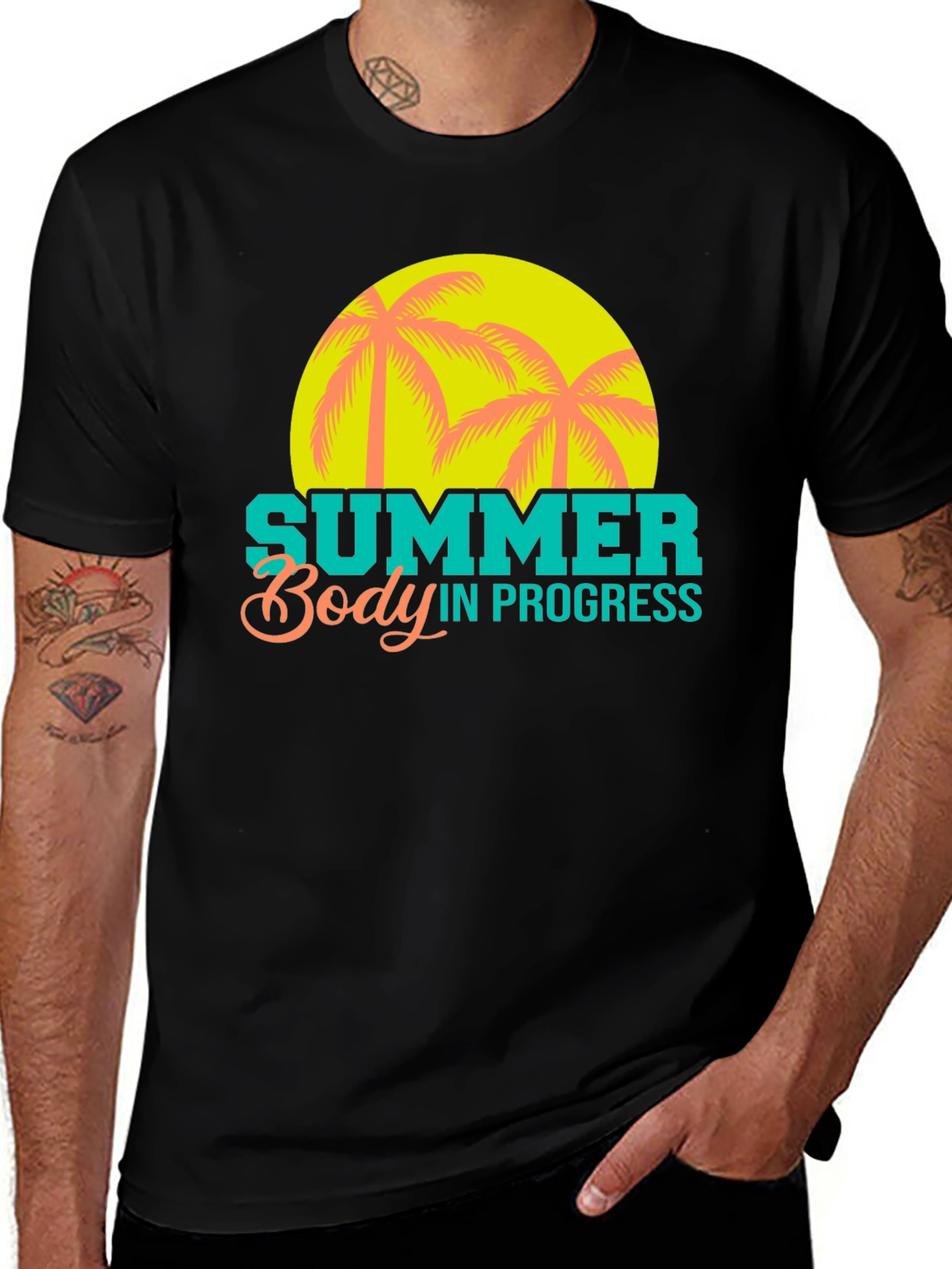 Variant 28 of Summer Body in Progress T-Shirt