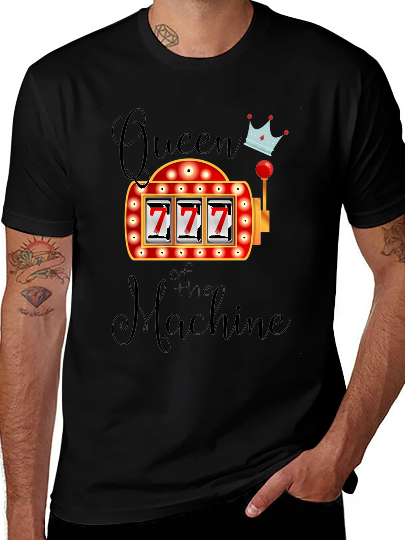 Variant 6 of Queen of the Machine Graphic T-Shirt