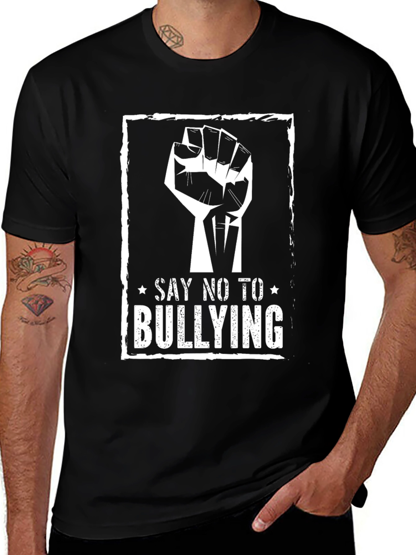 Variant 6 of Say No To Bullying Graphic T-Shirt